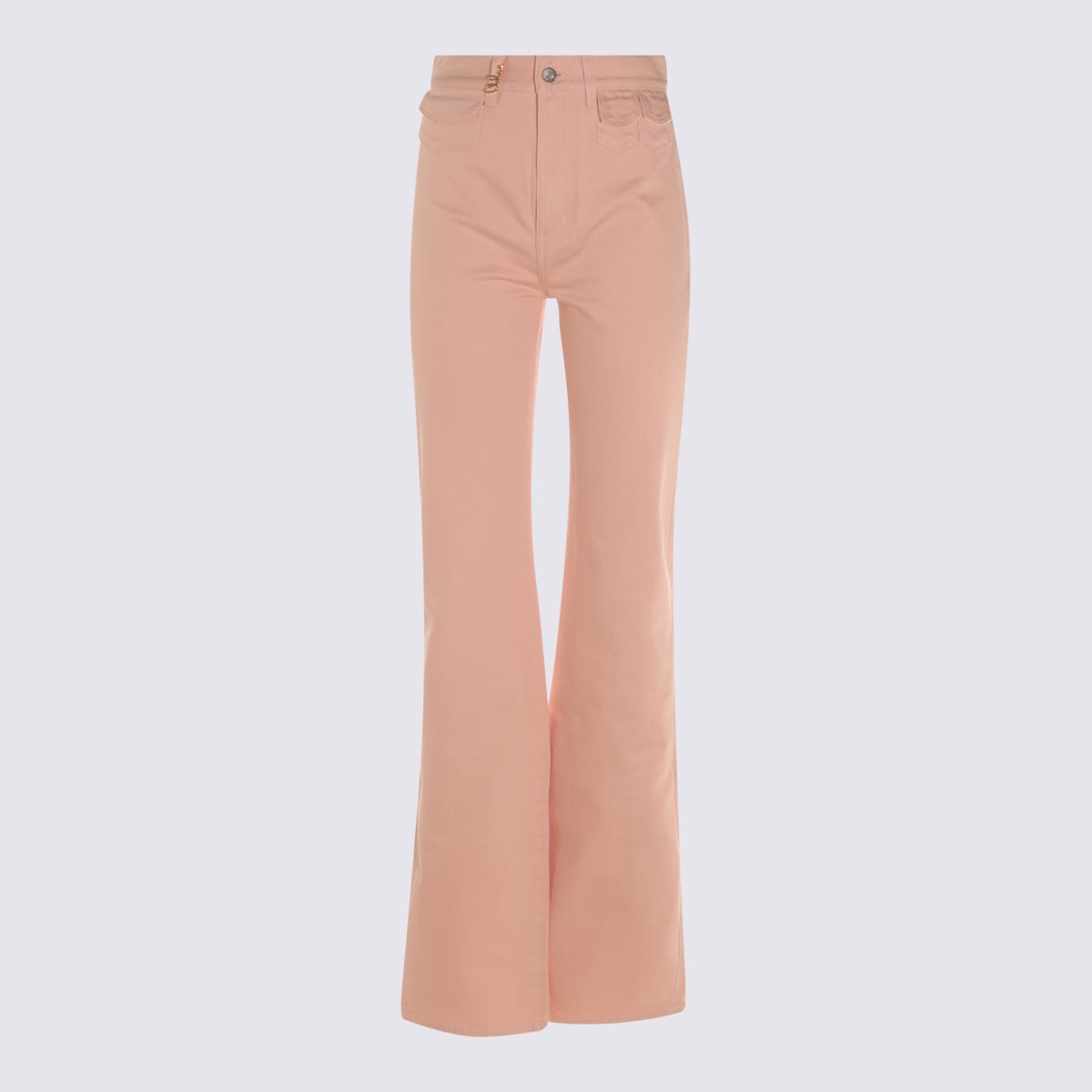 Chloé Pink Cotton Denim Jeans