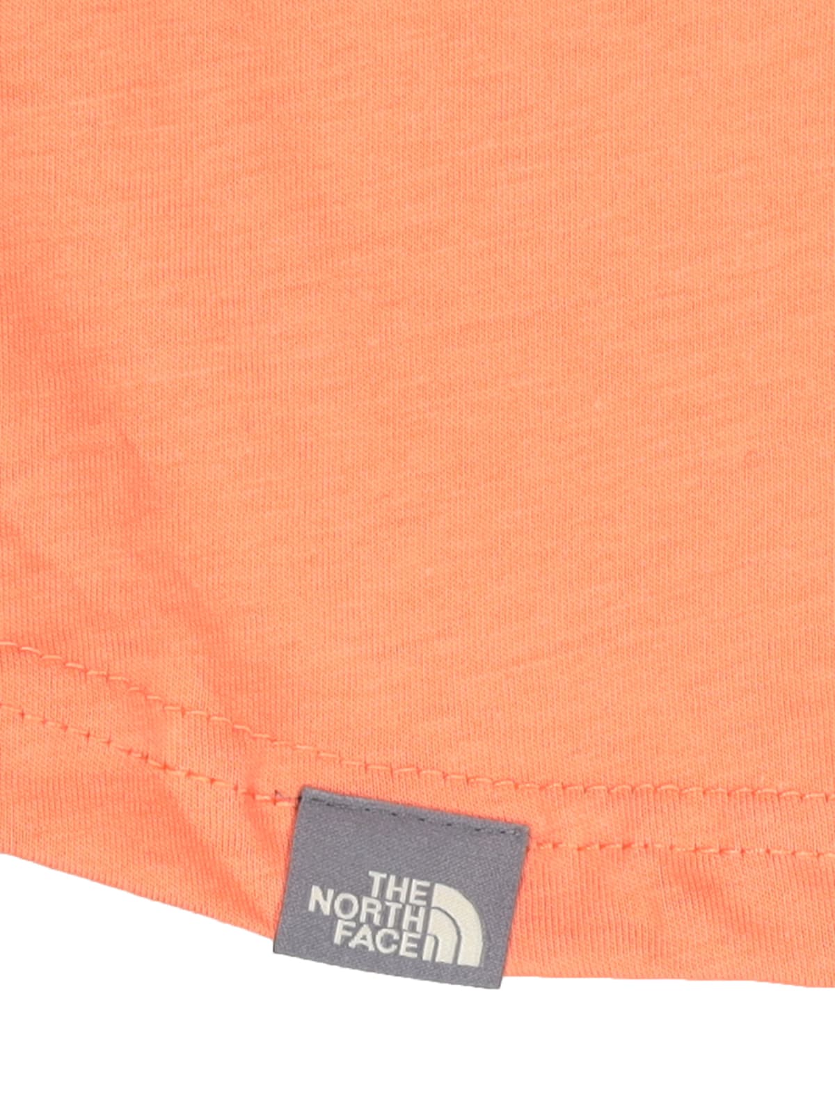 Shop The North Face Logo T-shirt In Orange