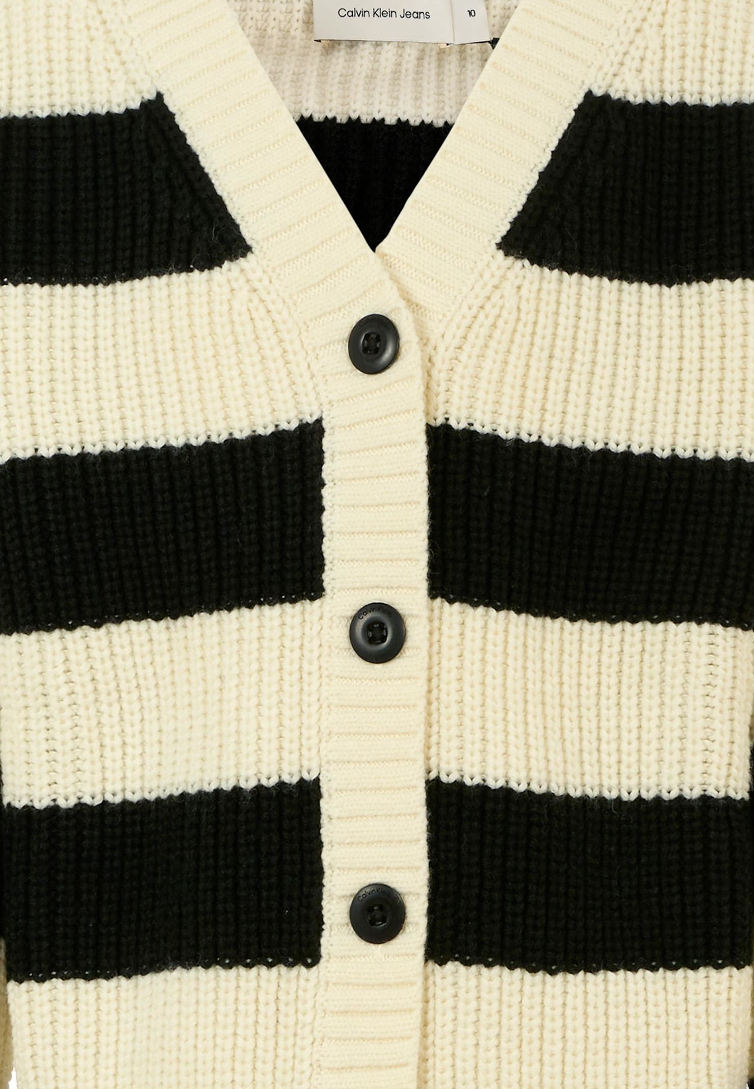 Calvin Klein Multicolor Cardigan For Girl In Multi