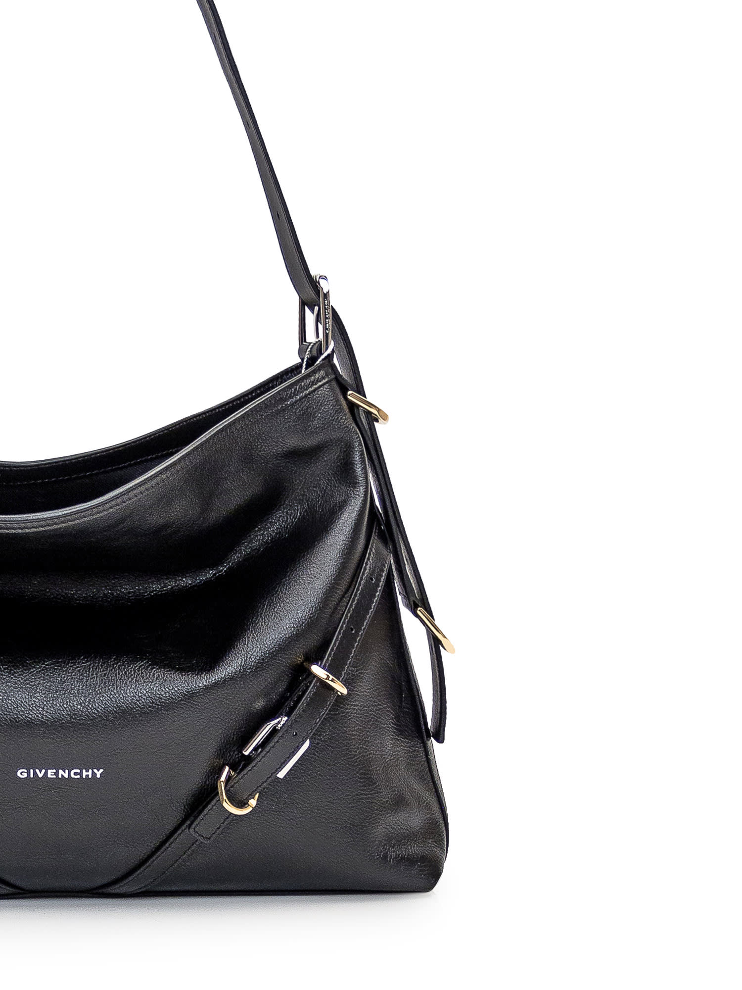 Shop Givenchy Voyou Medium Bag In Black