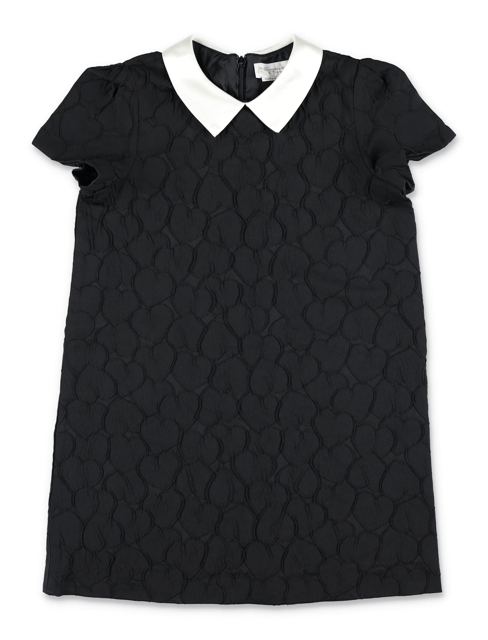 Bonpoint Short-sleeve Dress In Black