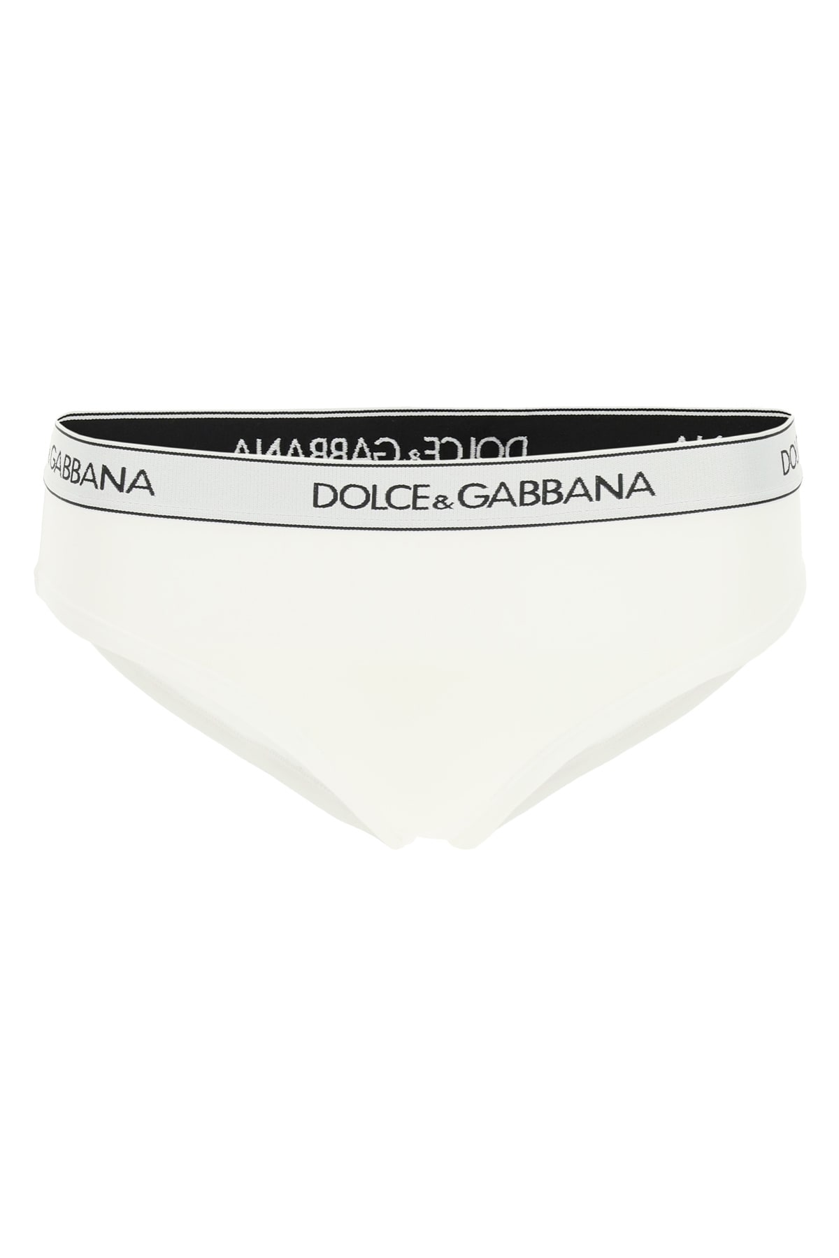 DOLCE & GABBANA JERSEY BRIEFS WITH LOGO BAND,O2B20T FUGJT W0800