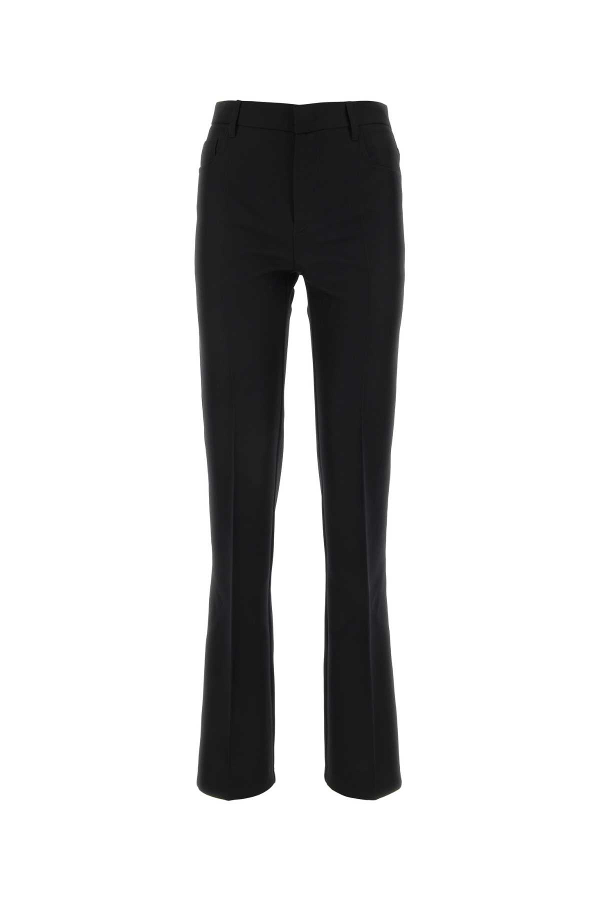 Black Polyester Pant