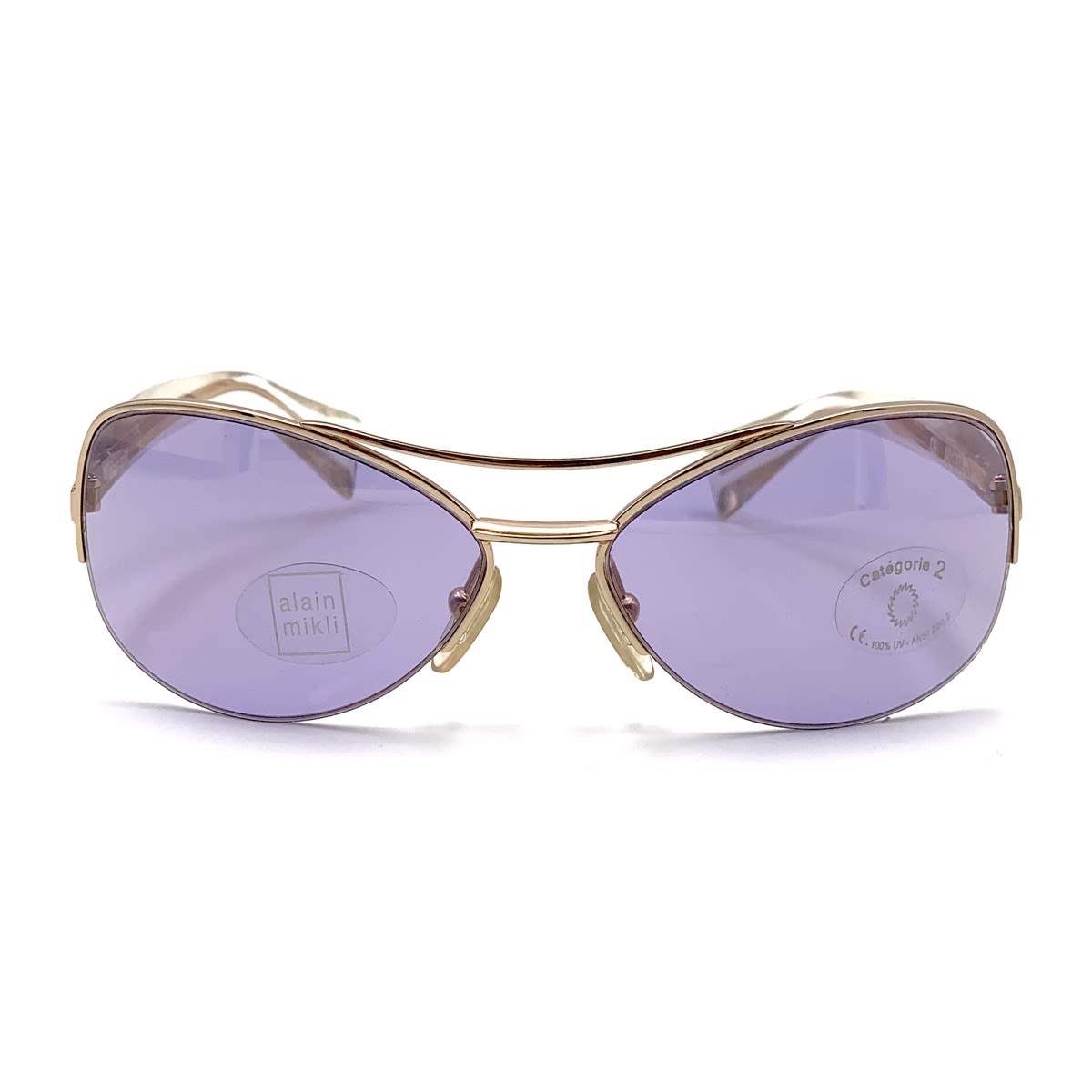 Shop Alain Mikli A0137 Sunglasses In Oro