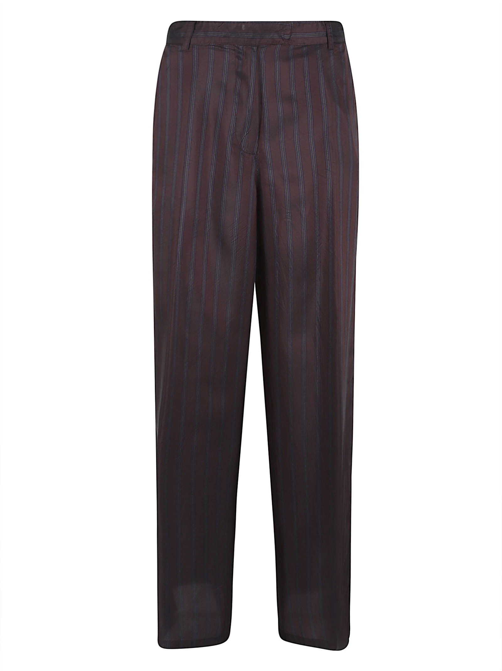 Dries Van Noten Wide Leg In Brown