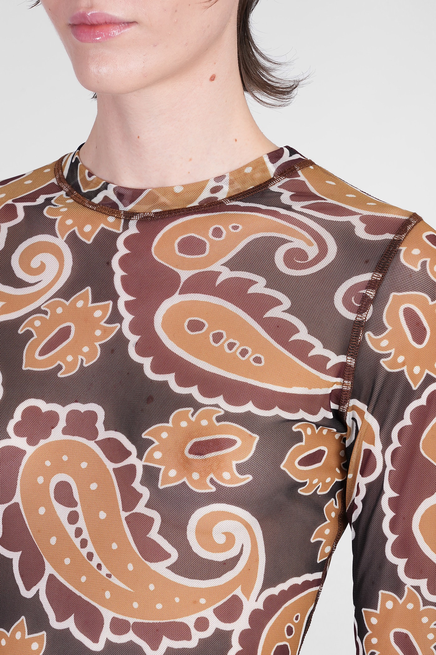 JW ANDERSON TOPWEAR IN MULTICOLOR POLYESTER