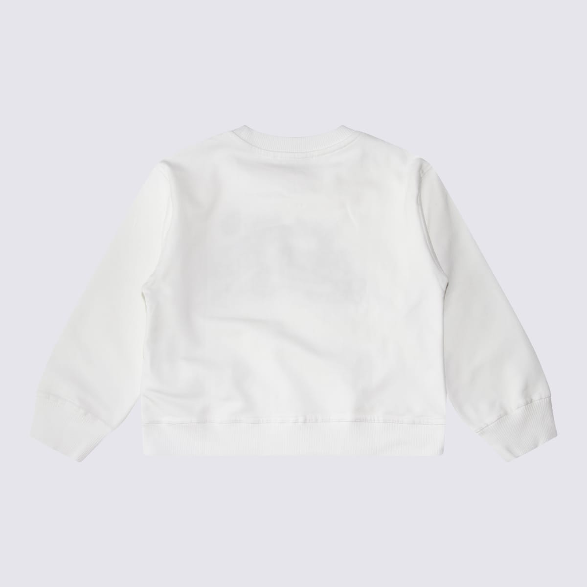 Monnalisa Kids' White Cotton Sweatshirt