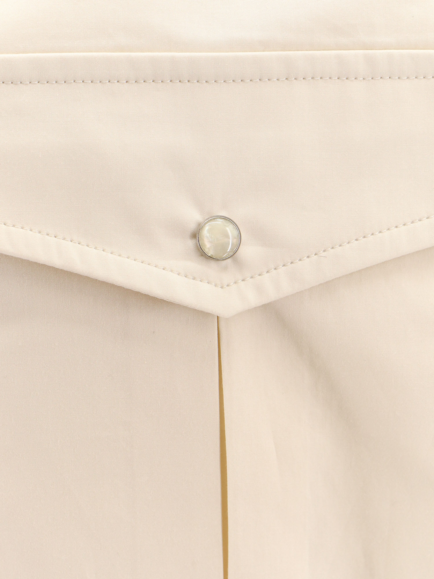 Shop Lemaire Shirt In Beige