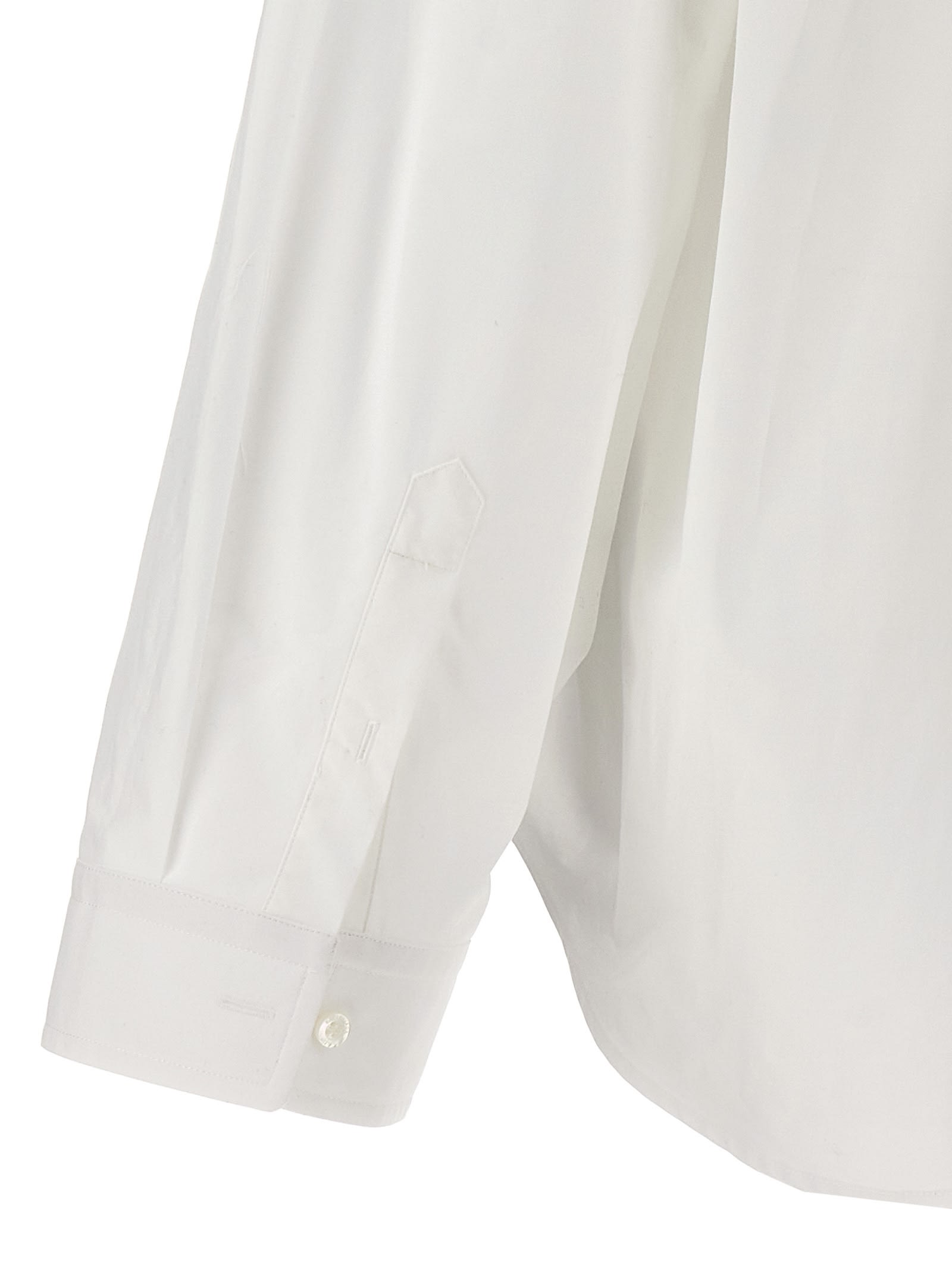 Shop Balenciaga Wrap  Shirt In White