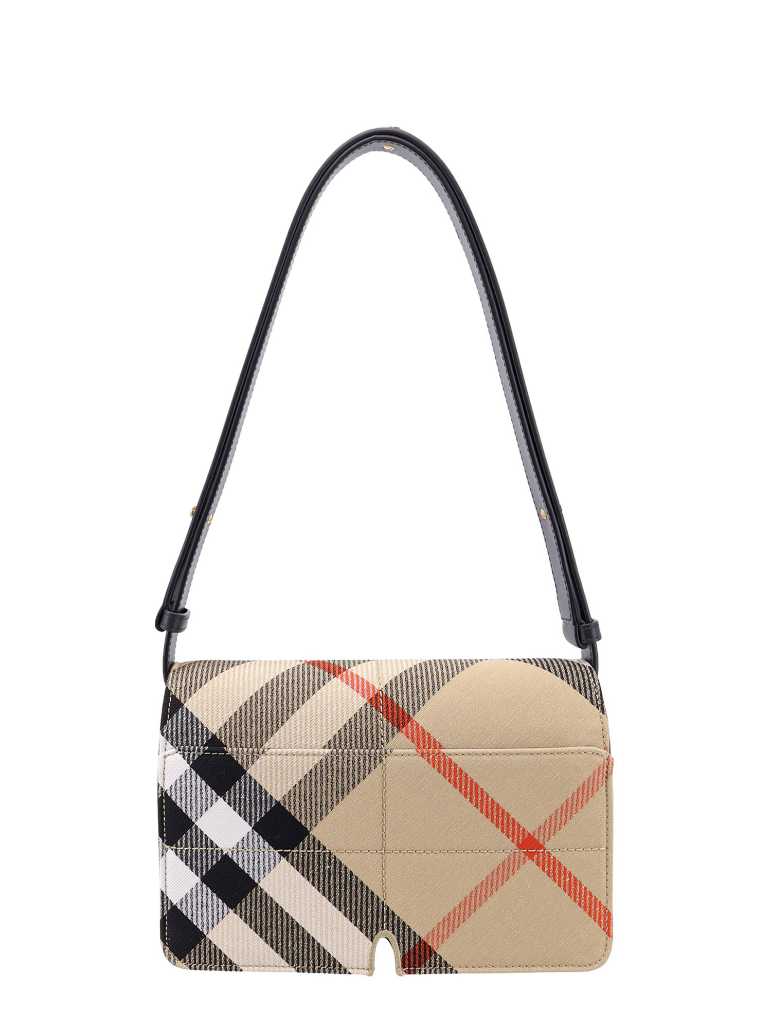 Shop Burberry Snip Shoulder Bag In Beige