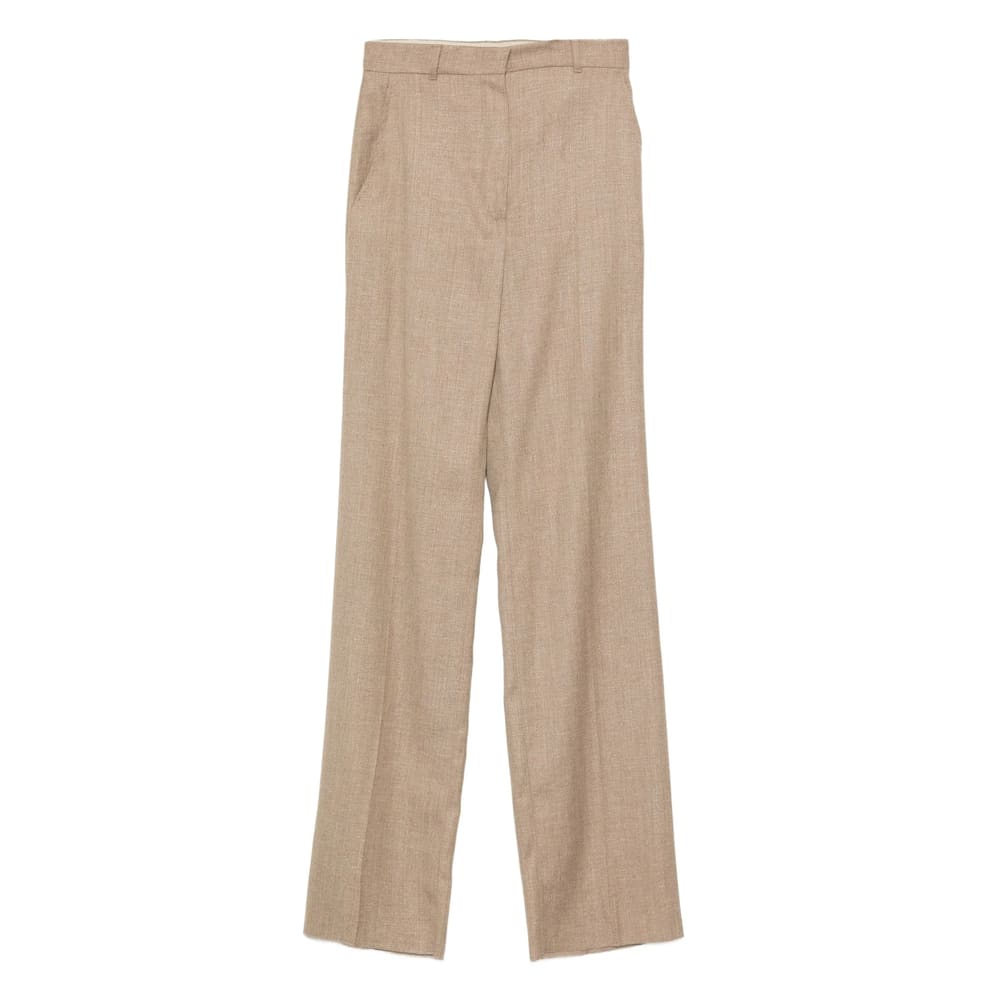 Max Mara Wool-blend Trousers In Multi