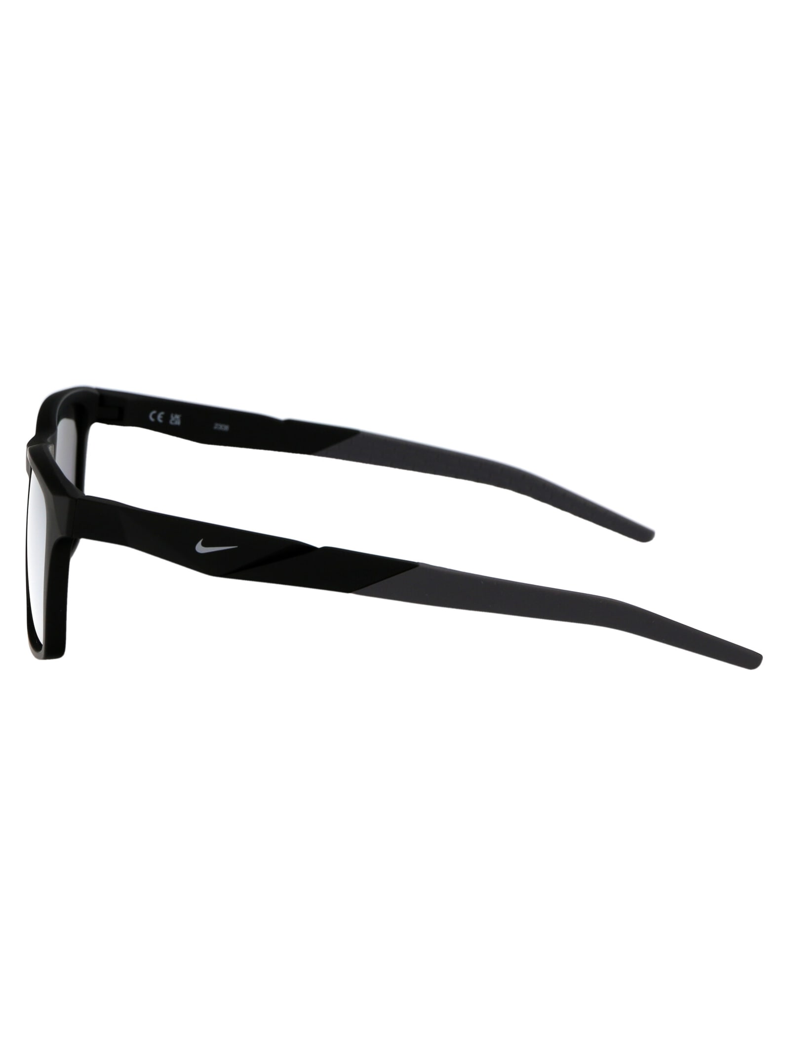 Nike Radeon 1 Sunglasses In 010 Grey W/ Silver Flash Matte Black