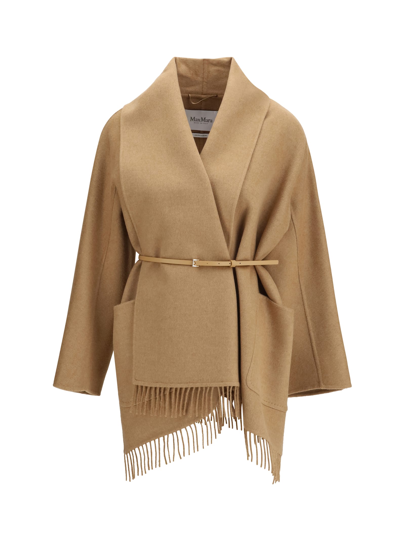 Max Mara Camel Cardigan Coat