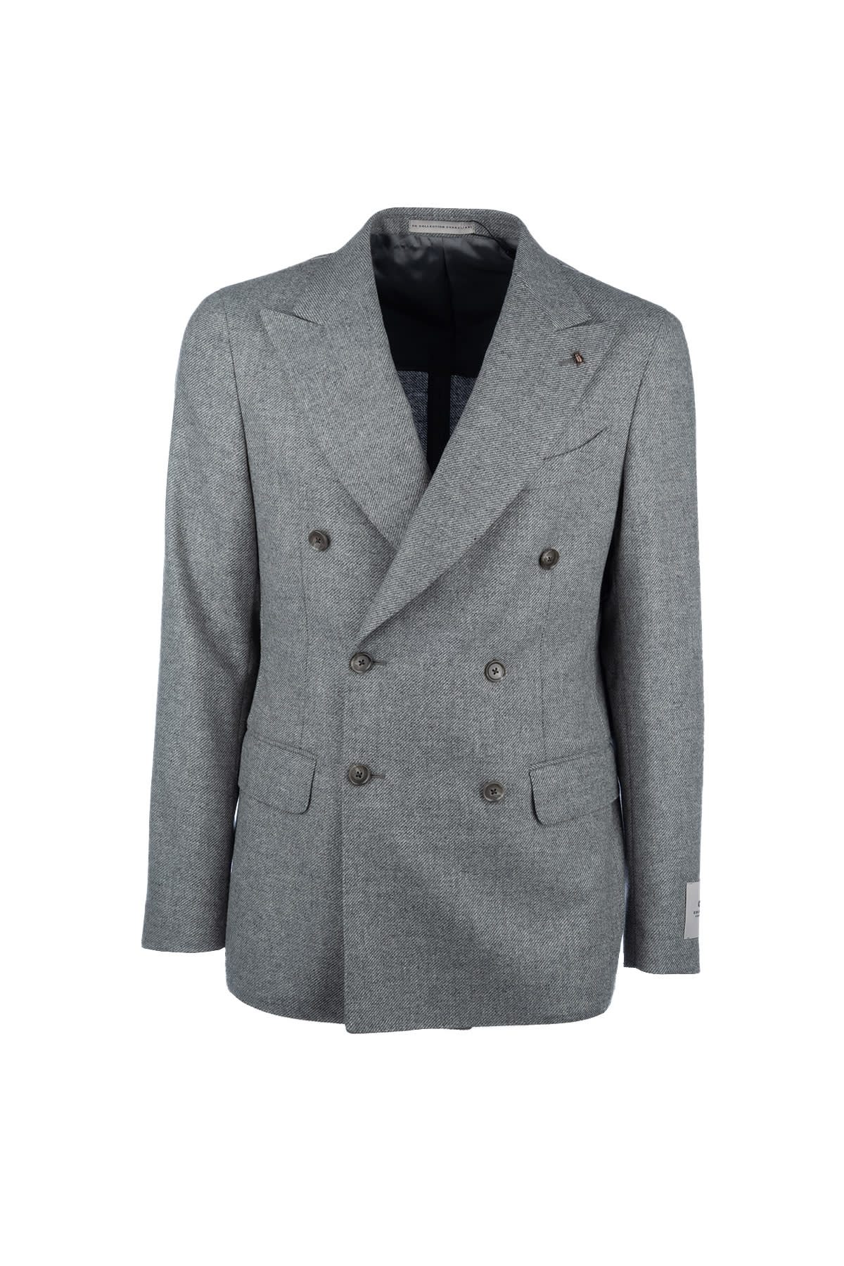 Shop Corneliani Giacche & Gilet In Grigio Perla