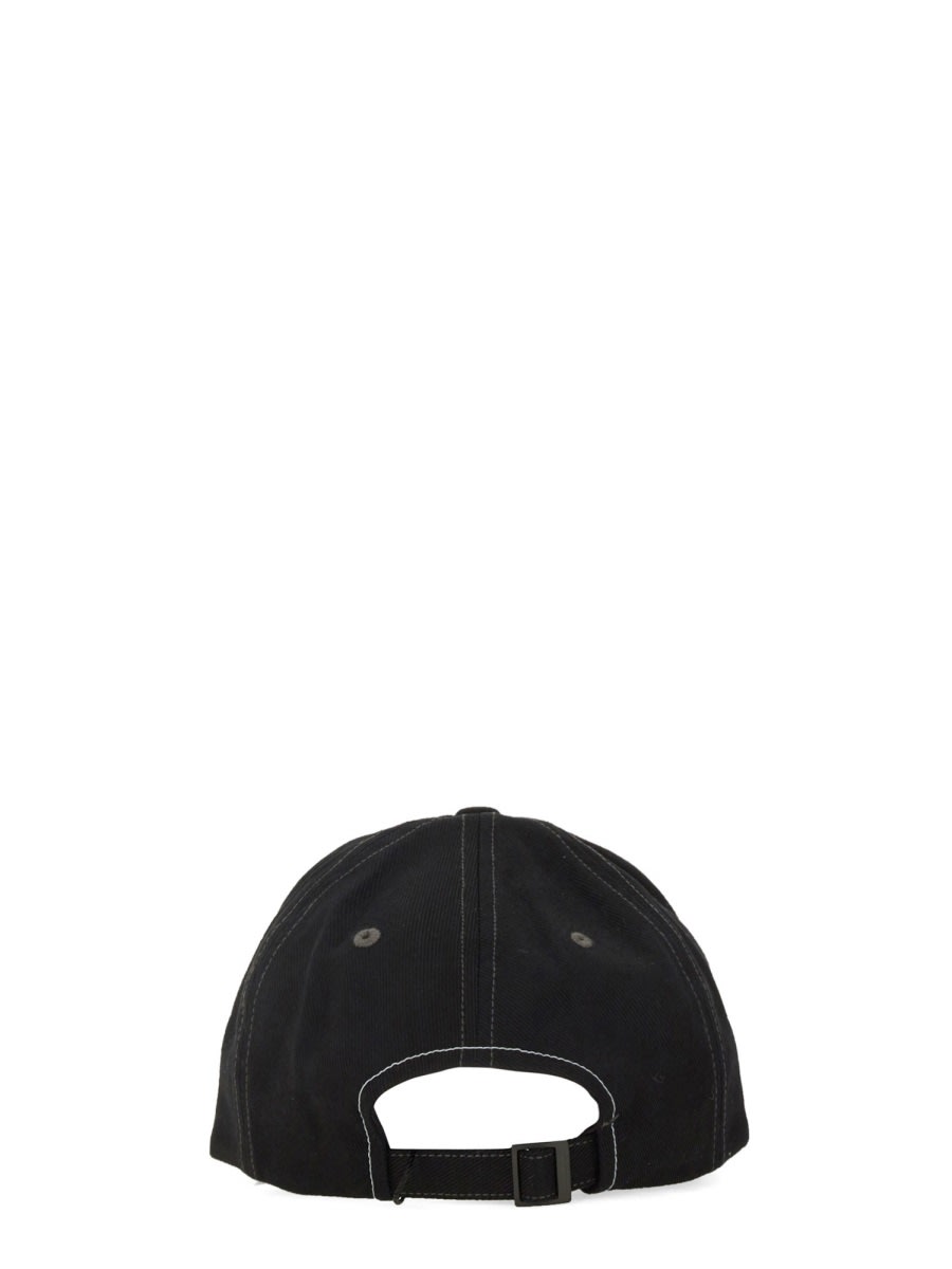 And Wander Wool Melton Cap In Black