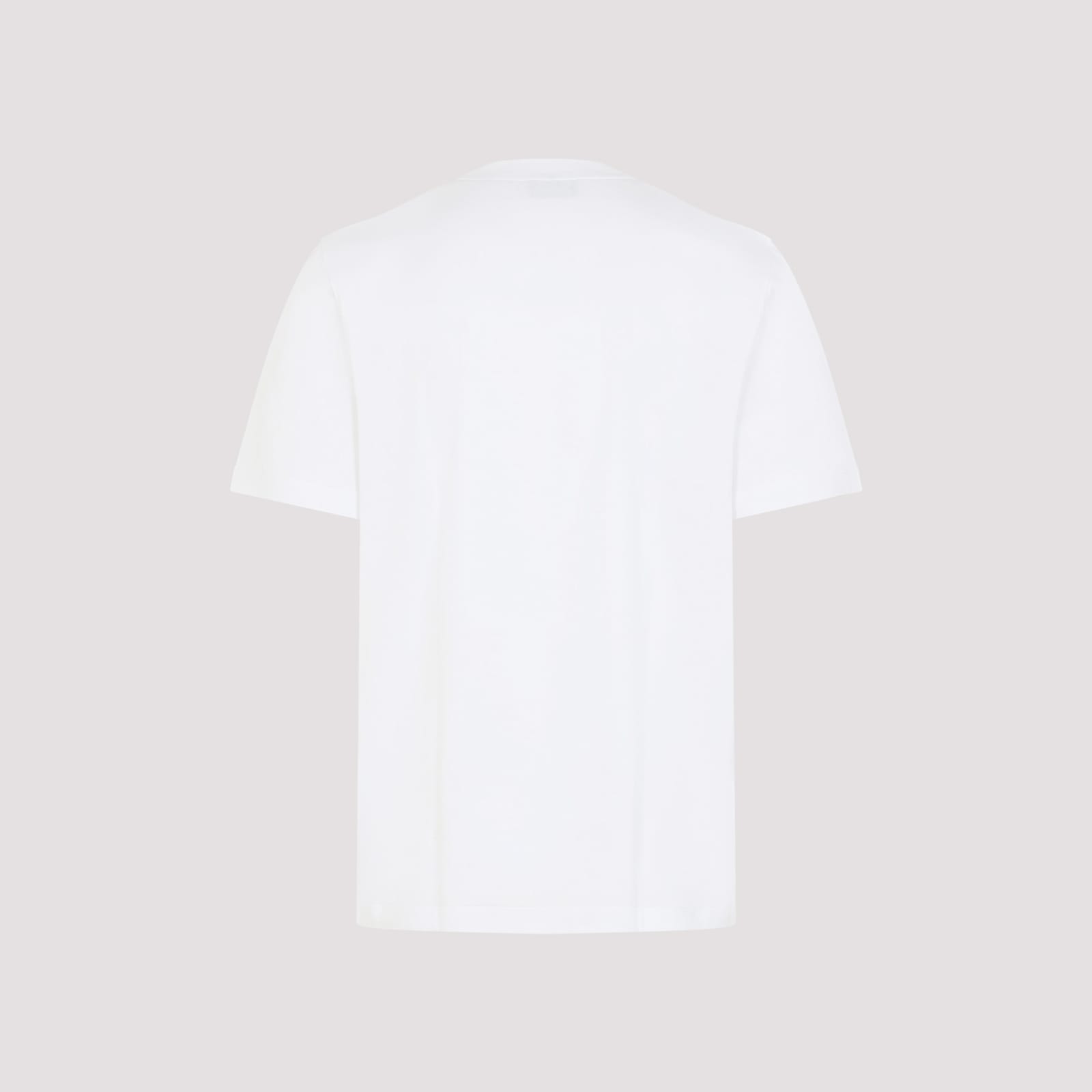 Brioni Classic Short-sleeve T-shirt With Logo Detail In White