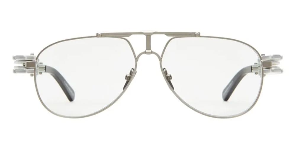 Eyewear Object 020 - Silver Matt Sunglasses