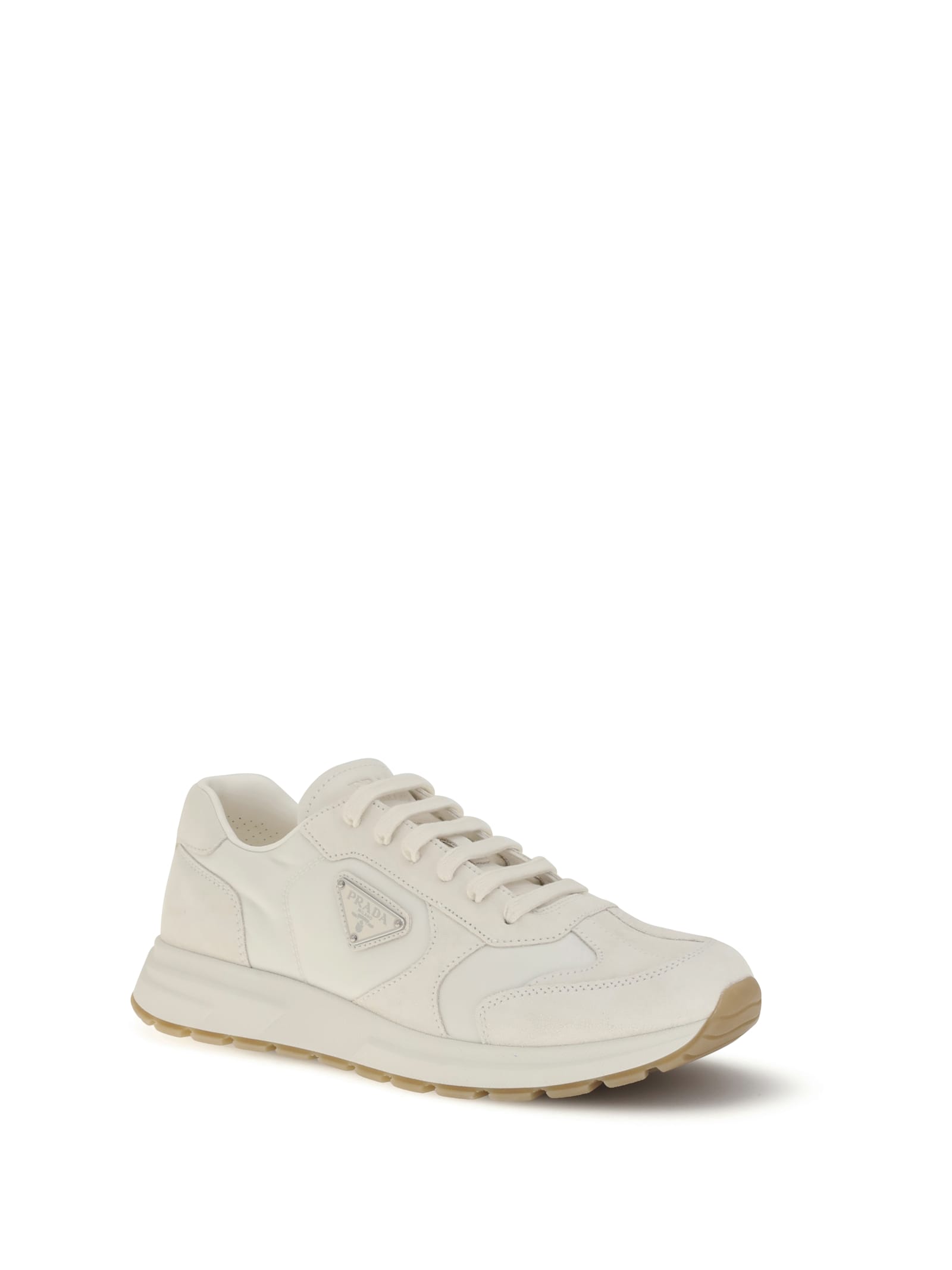 Prada Prax 01 Re-nylon Sneakers In White