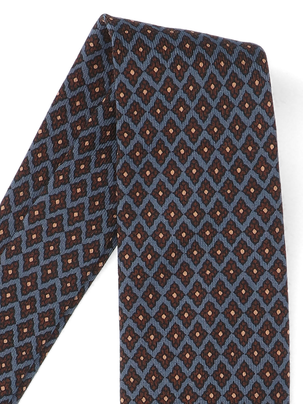 Cesare Attolini Geometric-pattern Tie In Multi