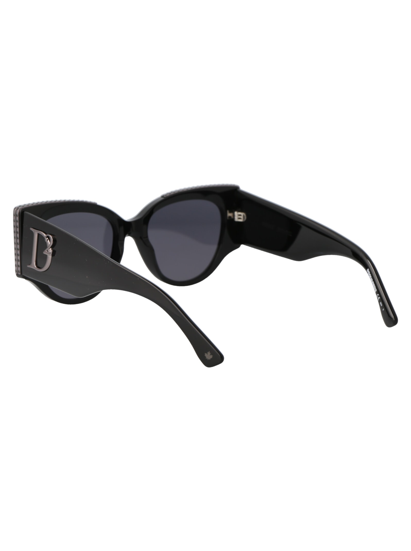 Shop Dsquared2 D2 0032/s Sunglasses In 807t4 Black