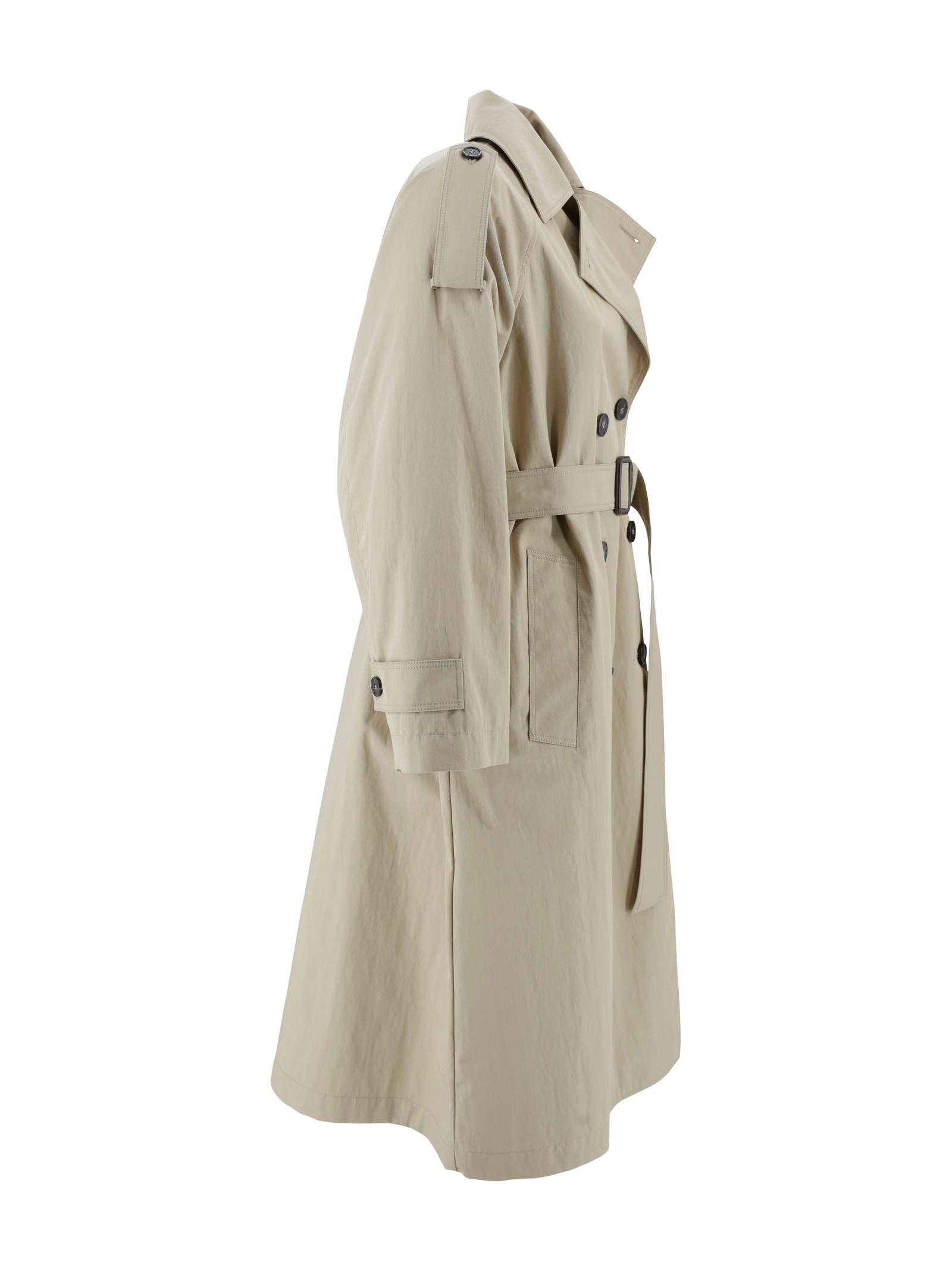 Weekend Max Mara Raincoat In Gray