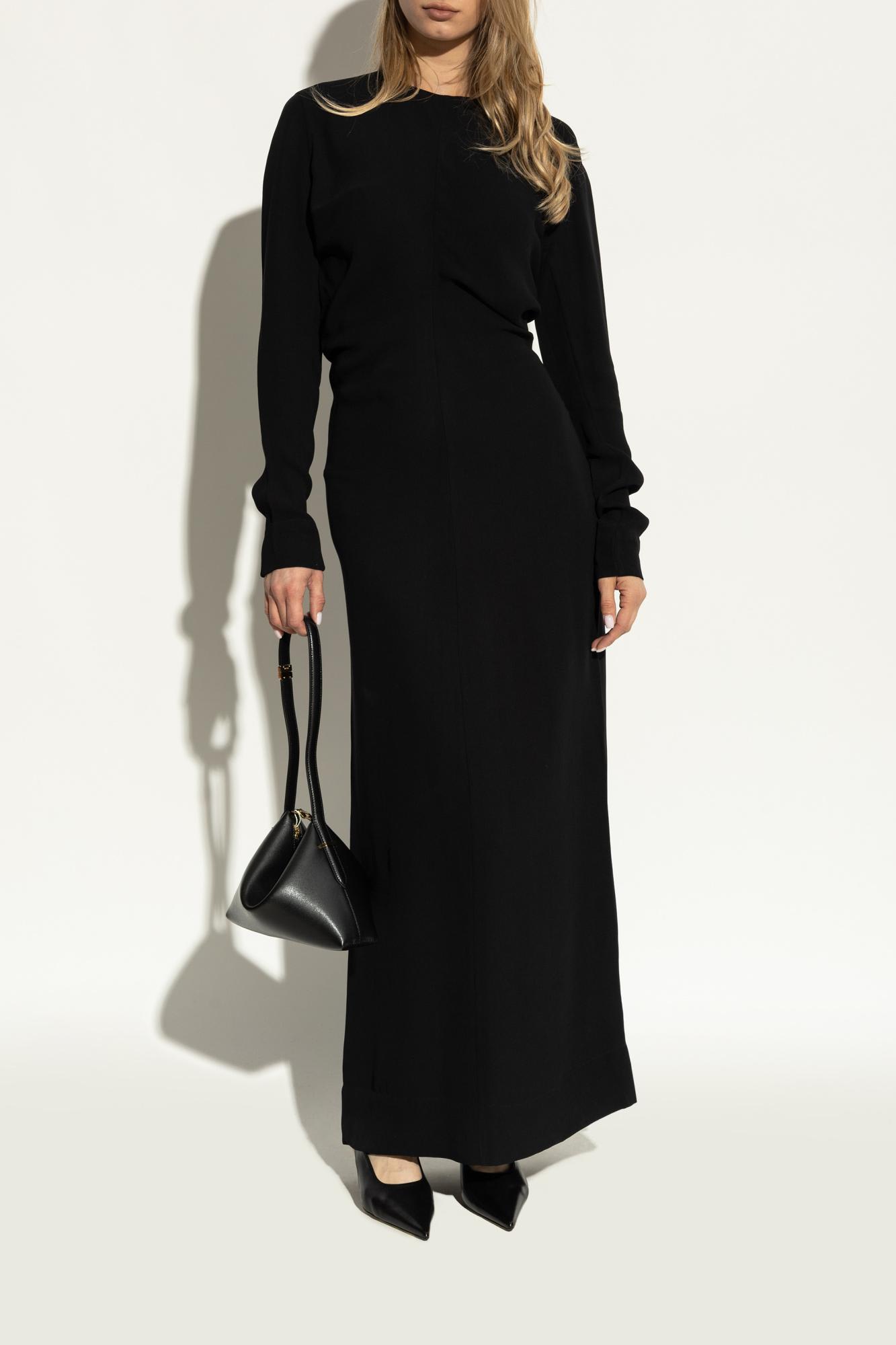 Totême Toteme Leather Heeled Shoes In Black