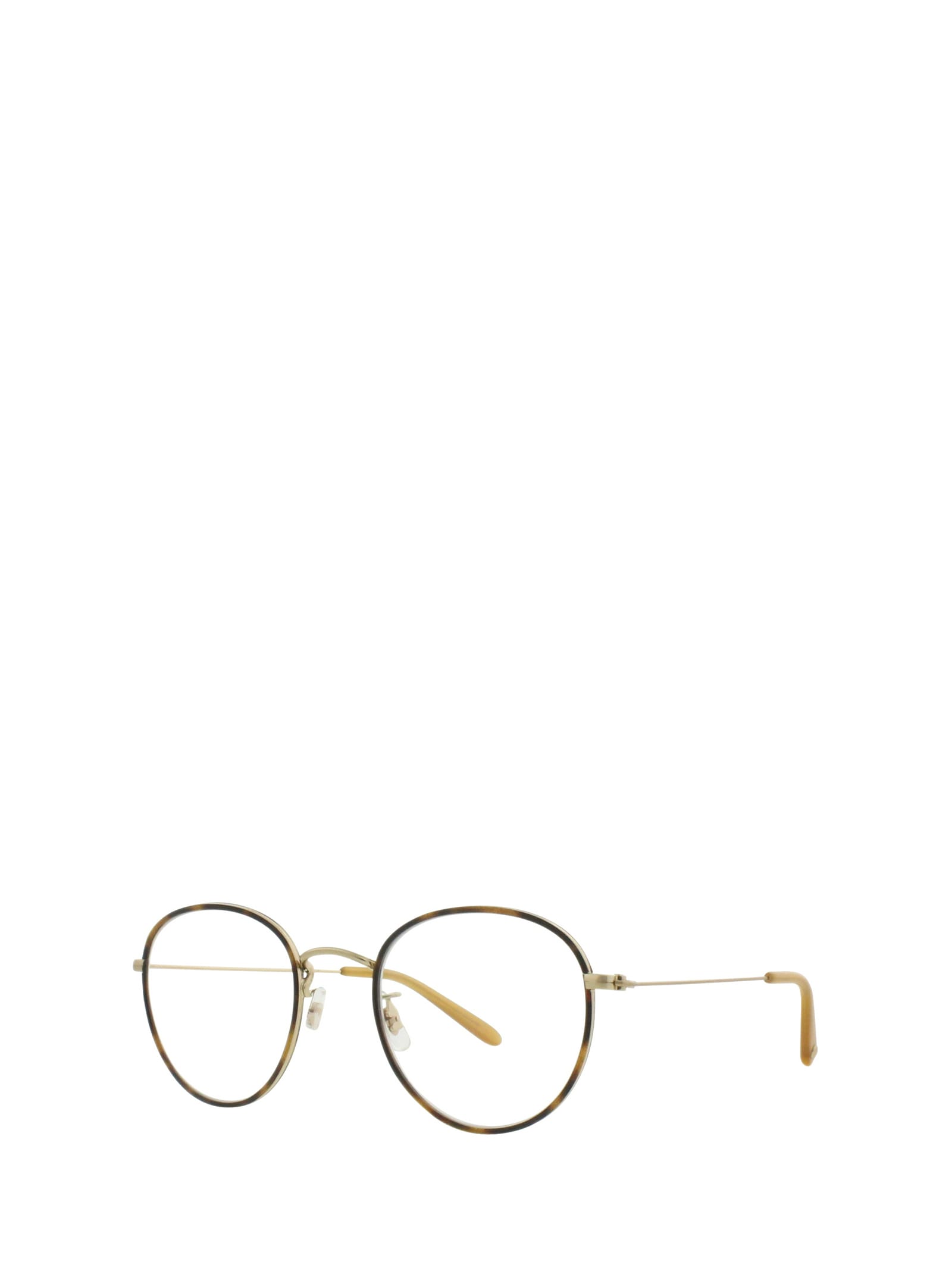 Shop Garrett Leight Paloma Matte Tortoise-matte Gold Glasses