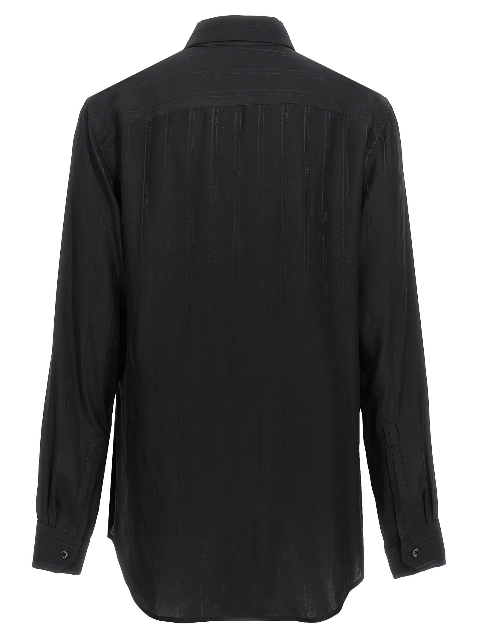 SAINT LAURENT CASSANDRE SILK SHIRT