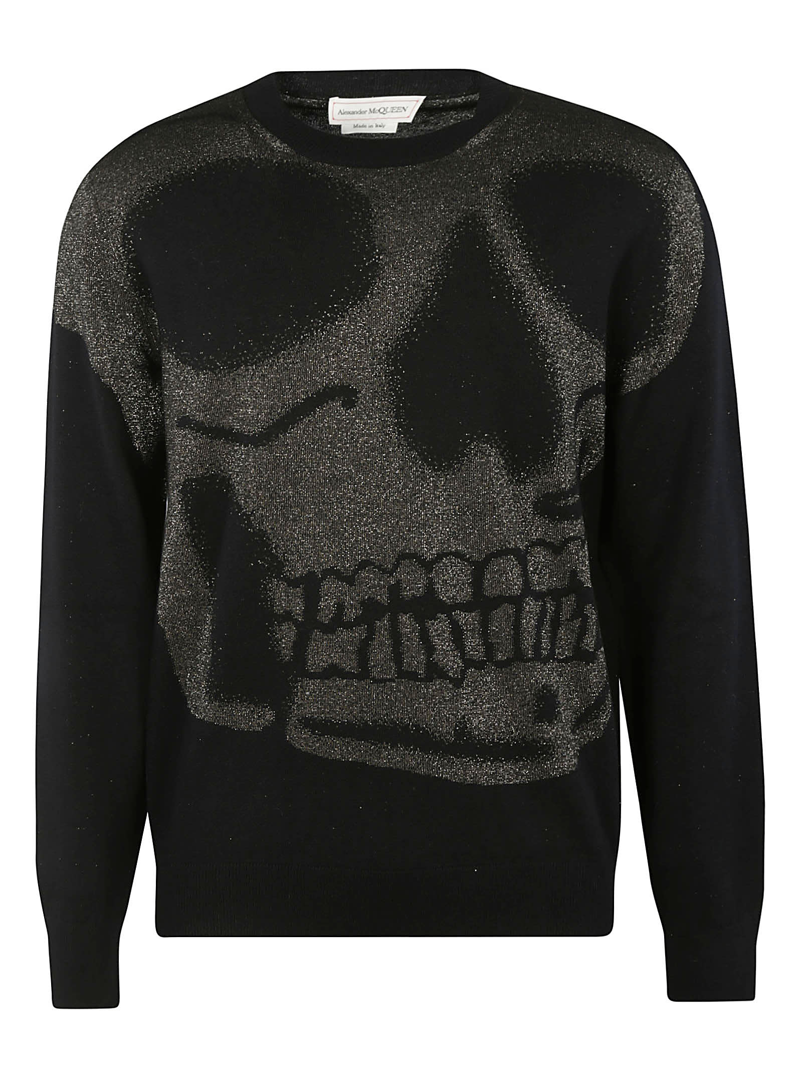 Alexander McQueen Skull Bead Embellished Sweater