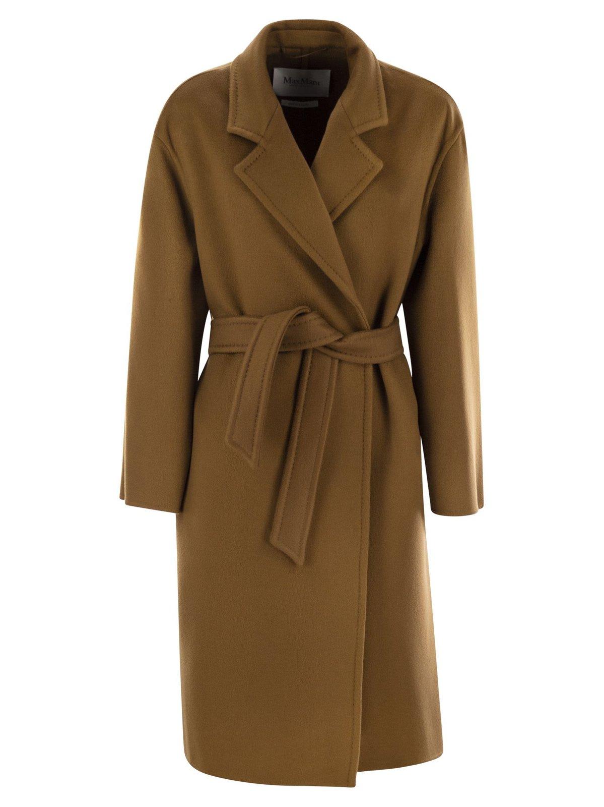 Melinda Belted Long-sleeved Coat