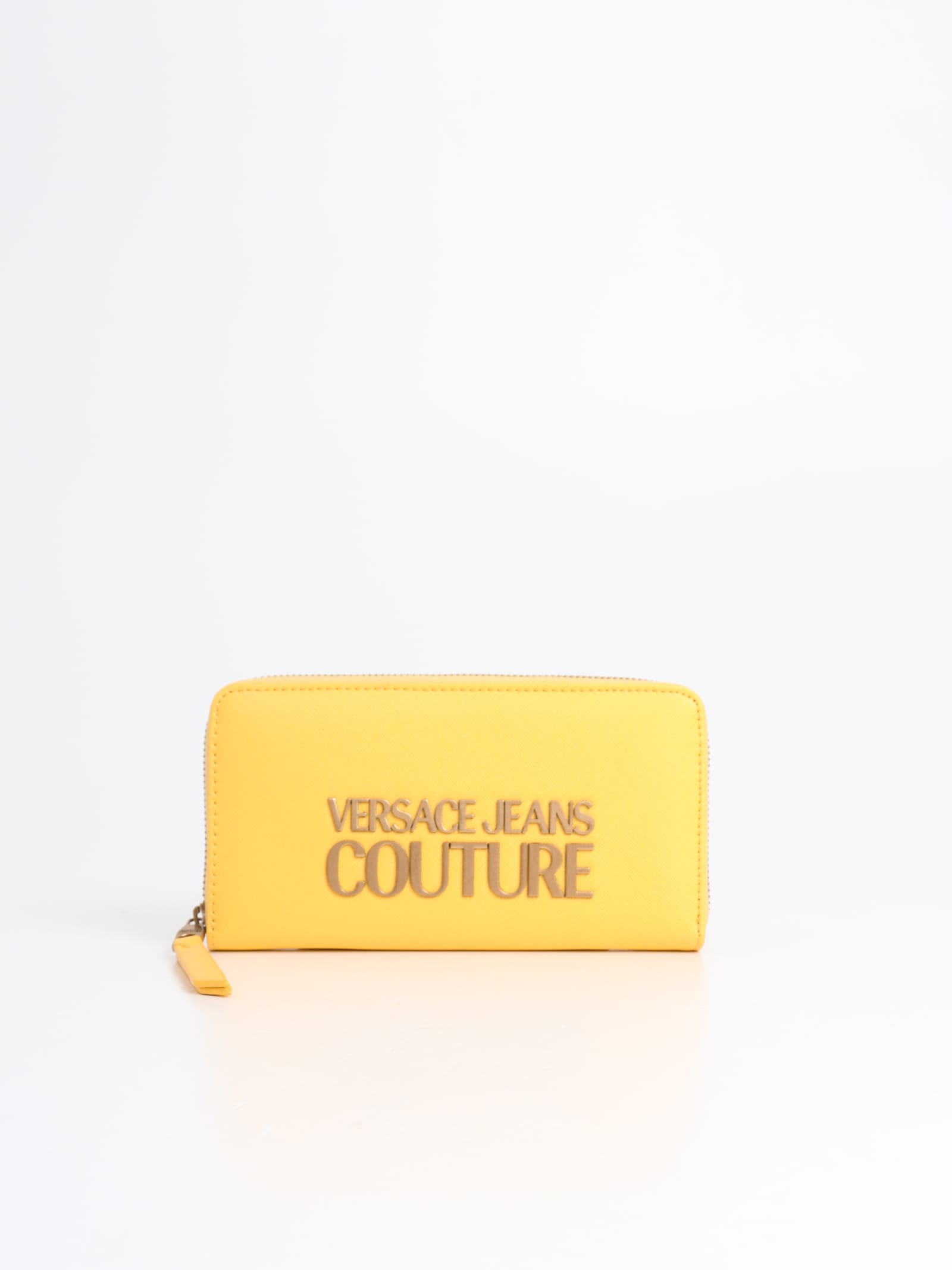 Click to view more detailed imagery on our partner's website Versace Jeans Couture Range L Logo Lock 10 Wallet Wallet In Giallo