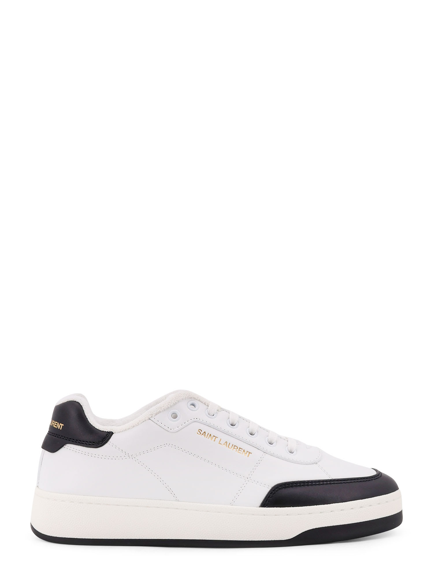 Saint Laurent Sl/61 Sn Leather Sneakers In Multi