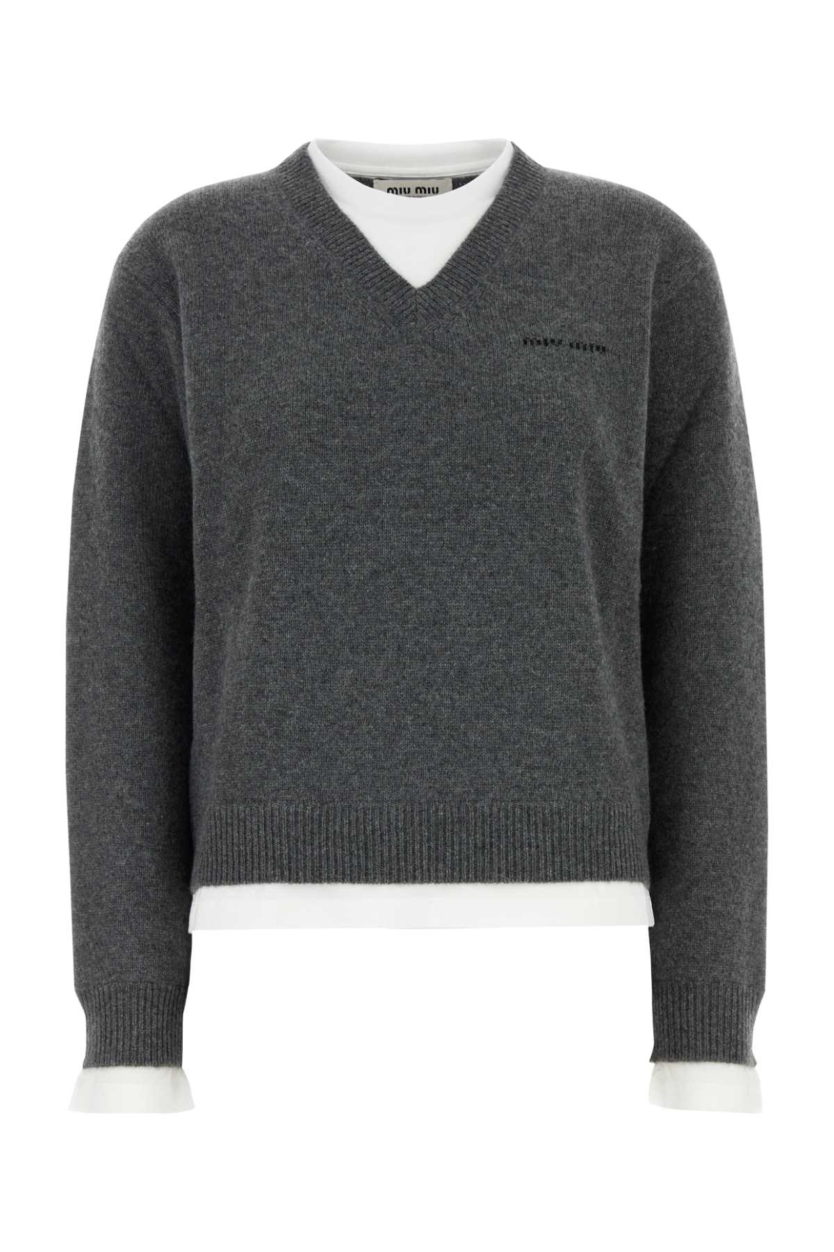 Dark Grey Cashmere Sweater