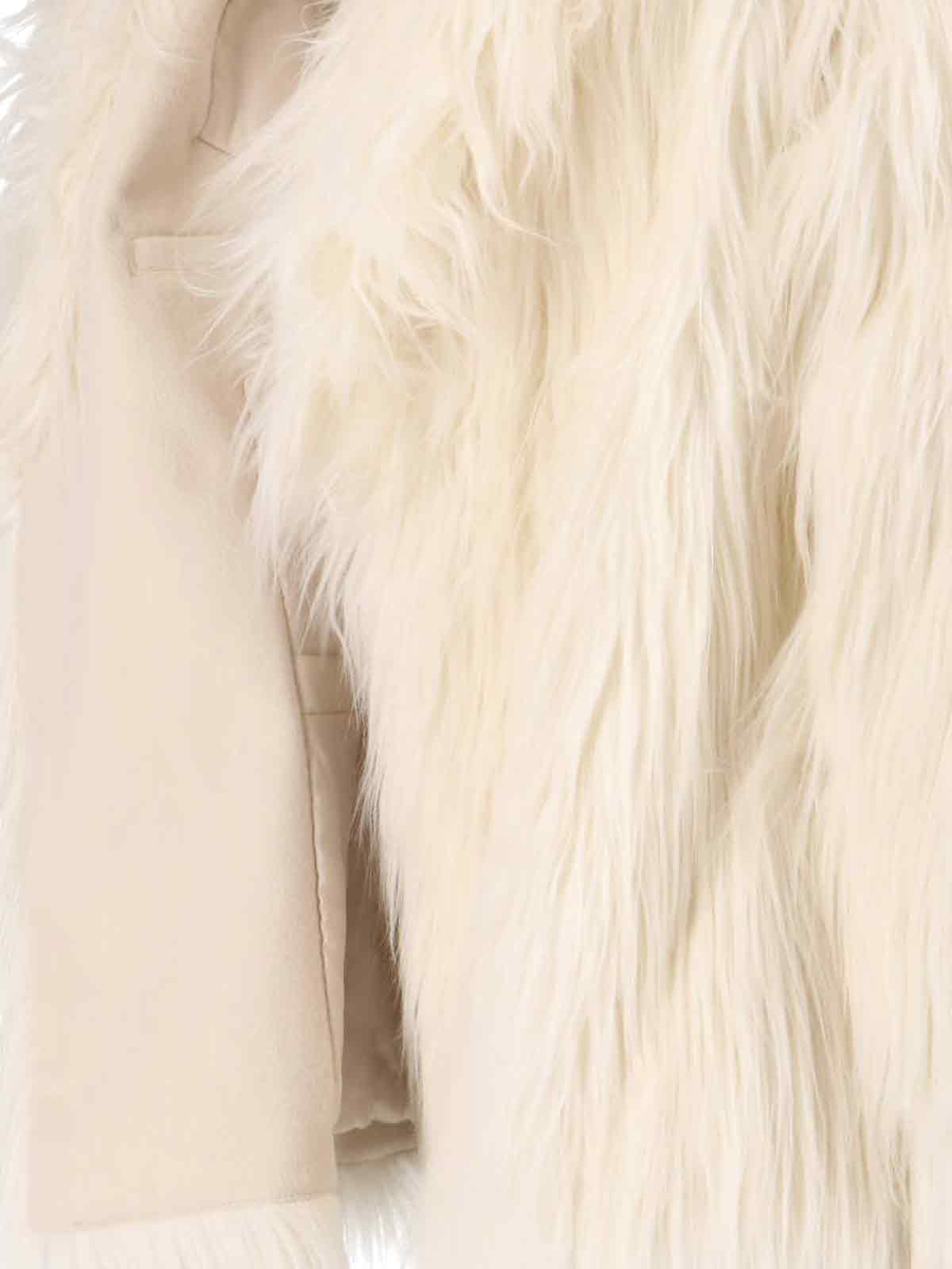 Entire Studios Belted Coat In White