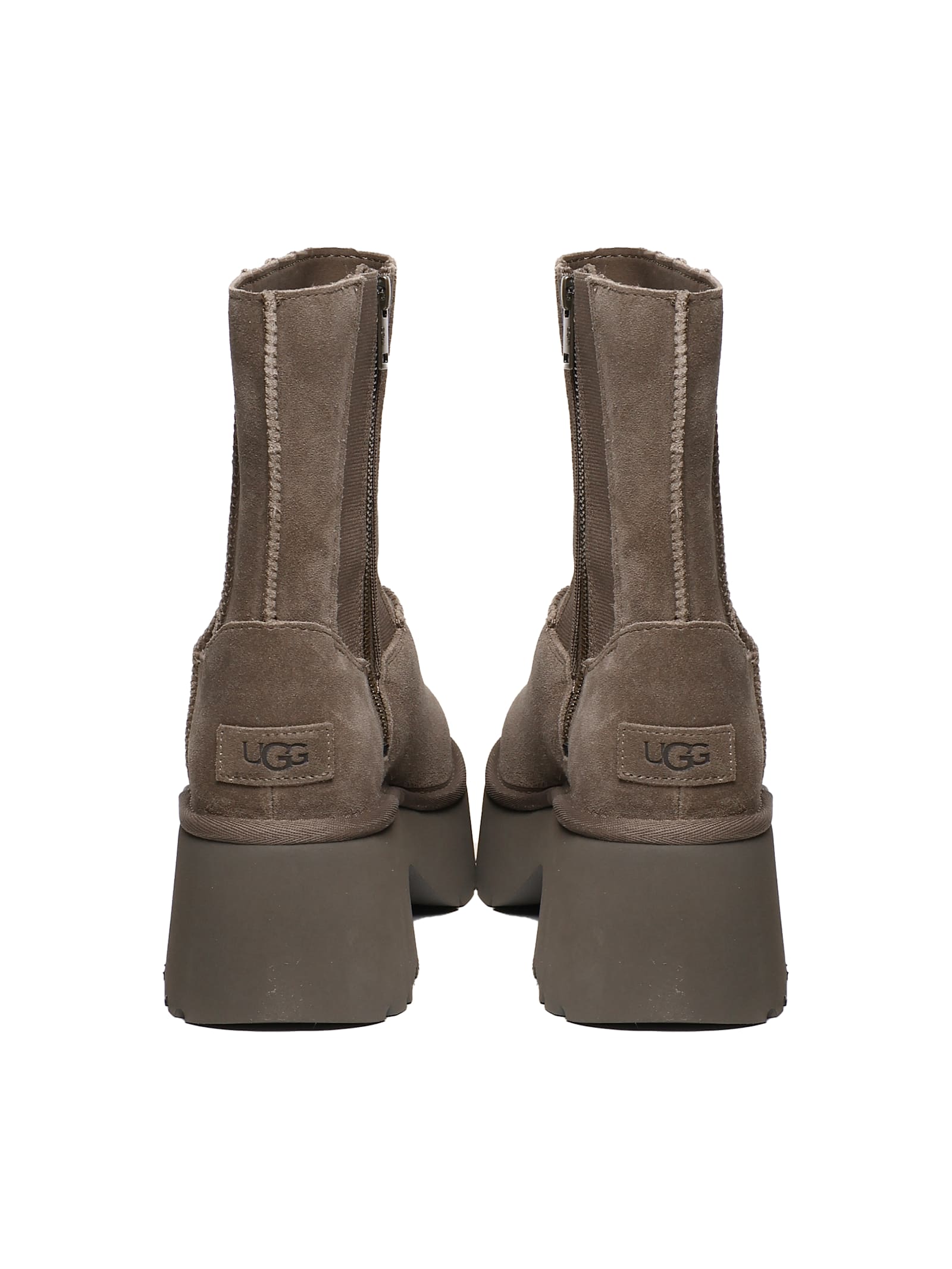 Ugg Classic Twin Seam New Heights Boots In Hickory