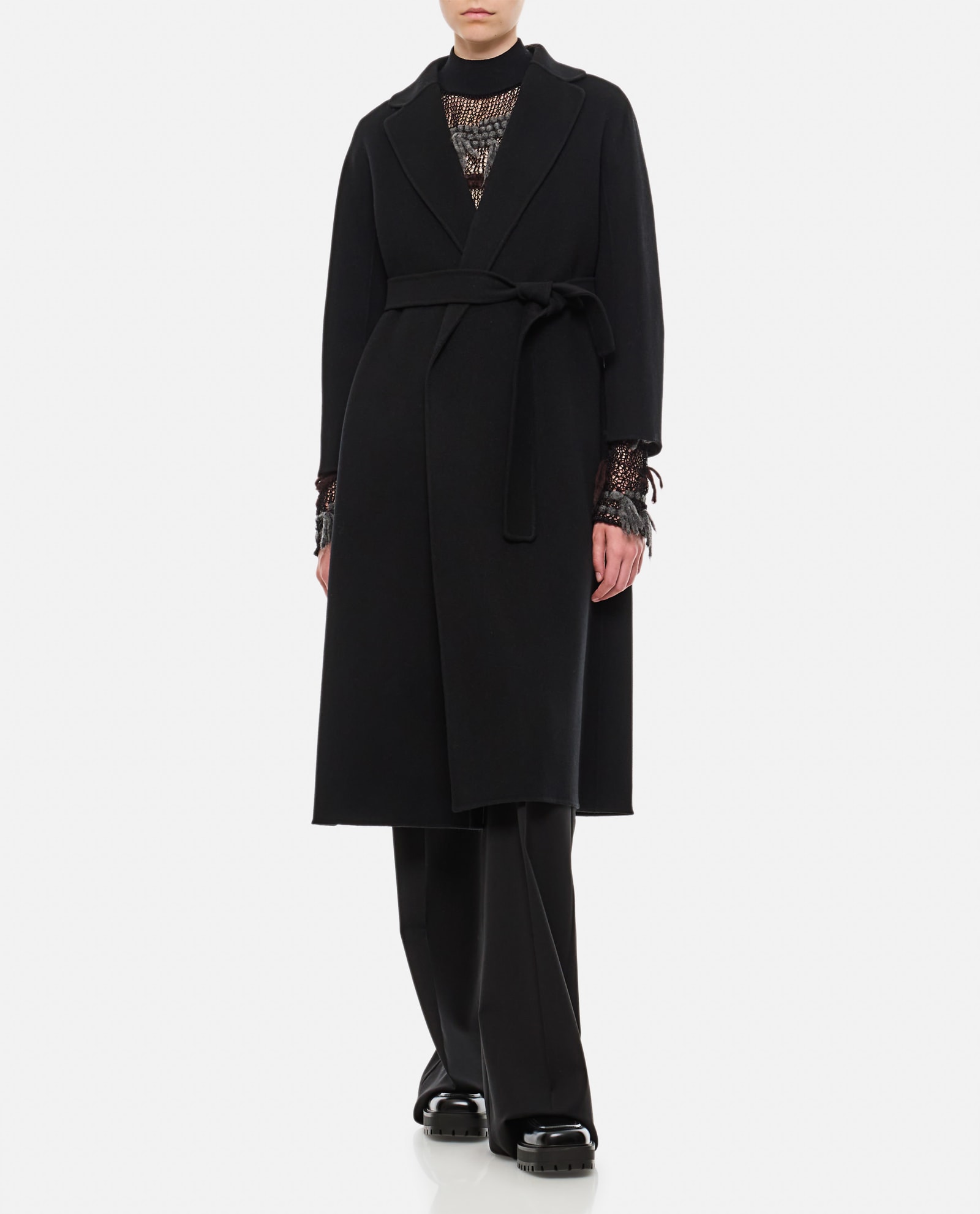 Shop 's Max Mara Esturia Coat In Black