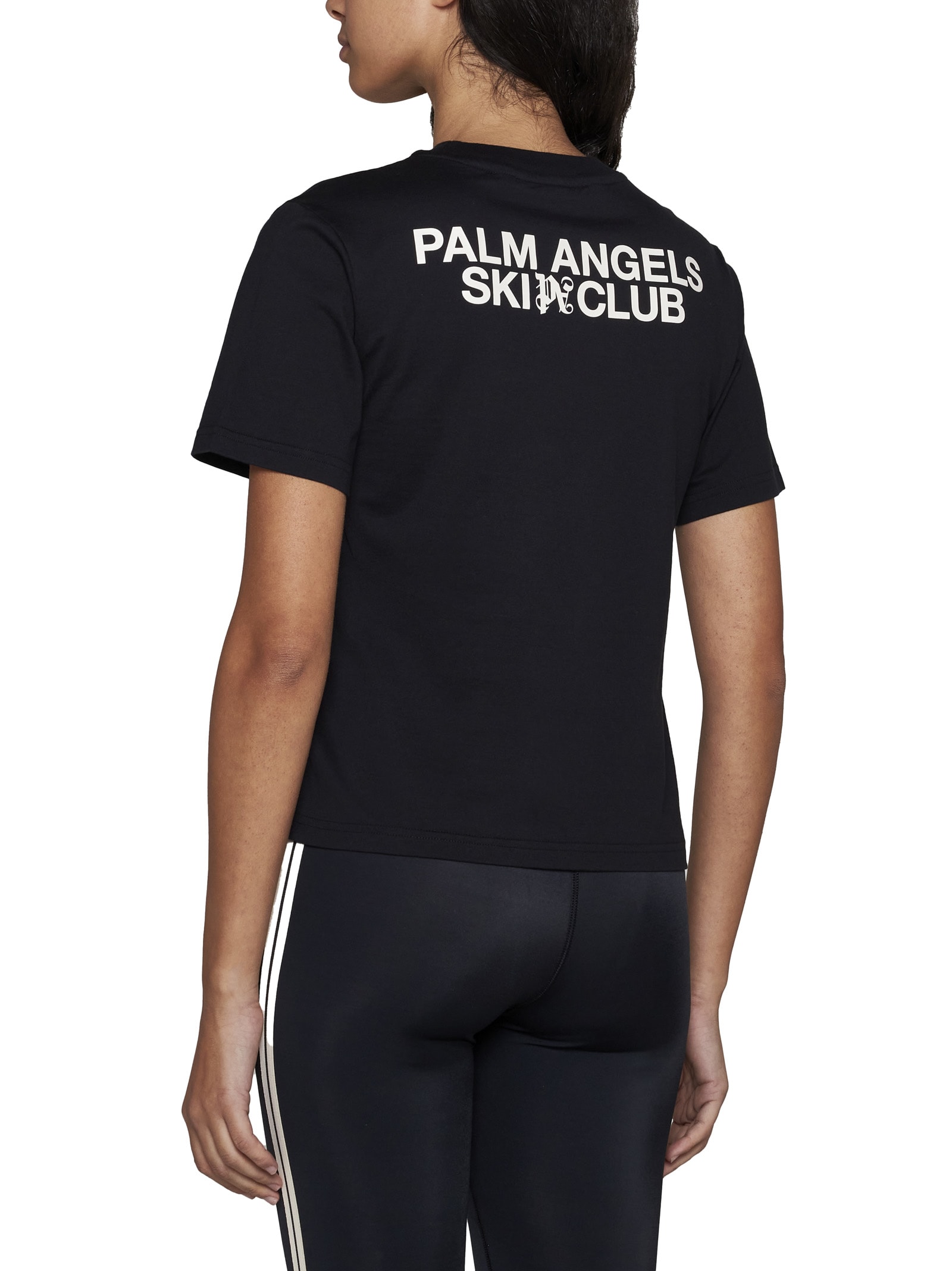 Shop Palm Angels T-shirt In Black