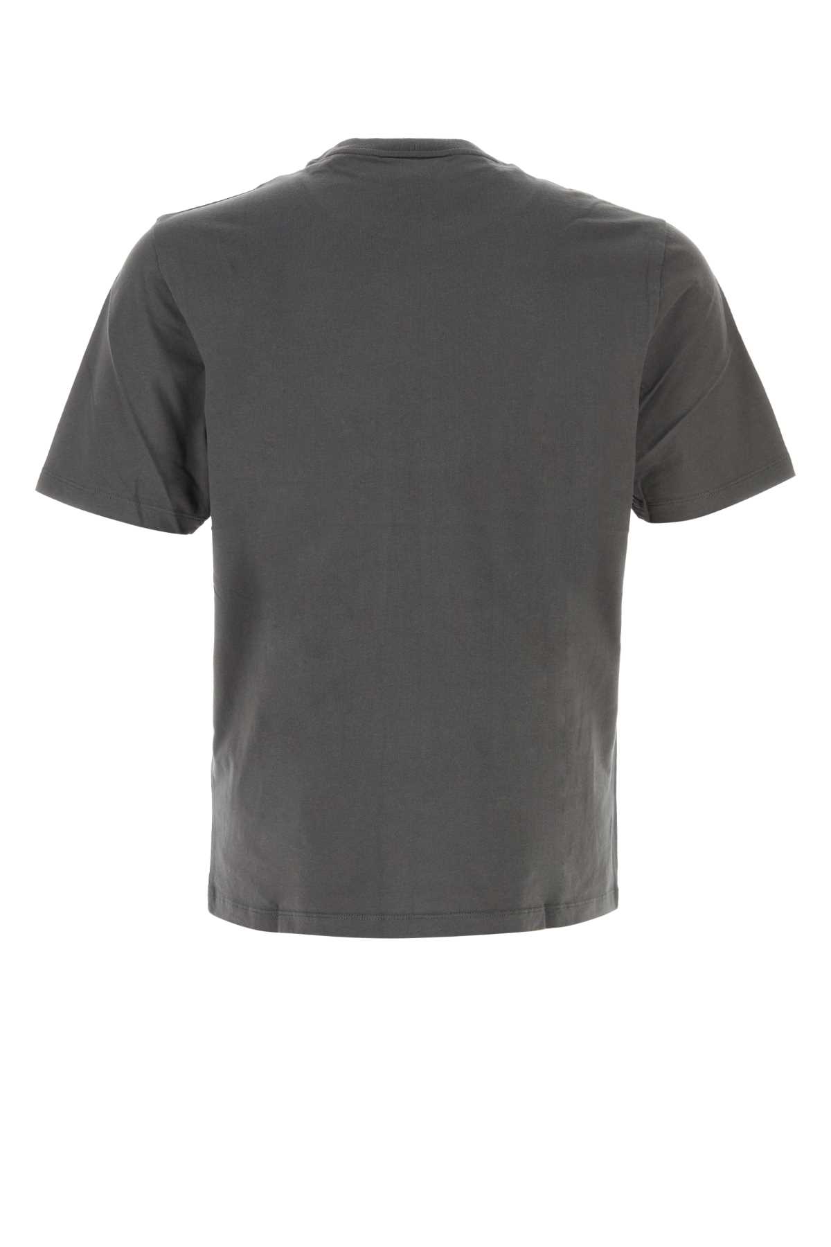 Maison Kitsuné Fox Head Regular Fit Cotton T-shirt In Gray