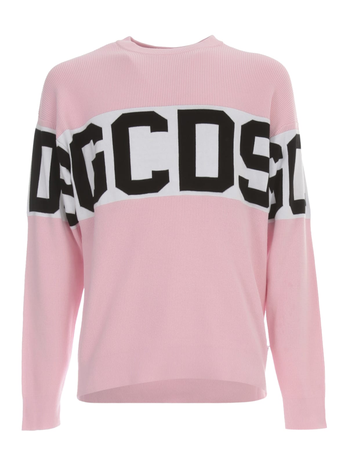 GCDS COTTON SWEATER W/LOGO,11275338