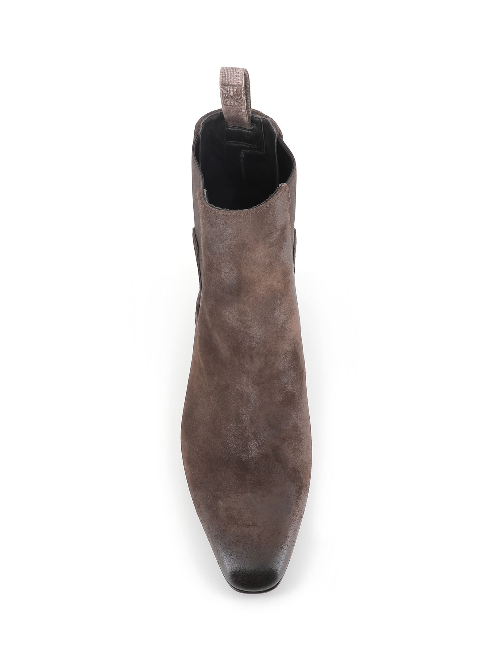 Pantanetti 30mm Suede Chelsea Boots In Brown