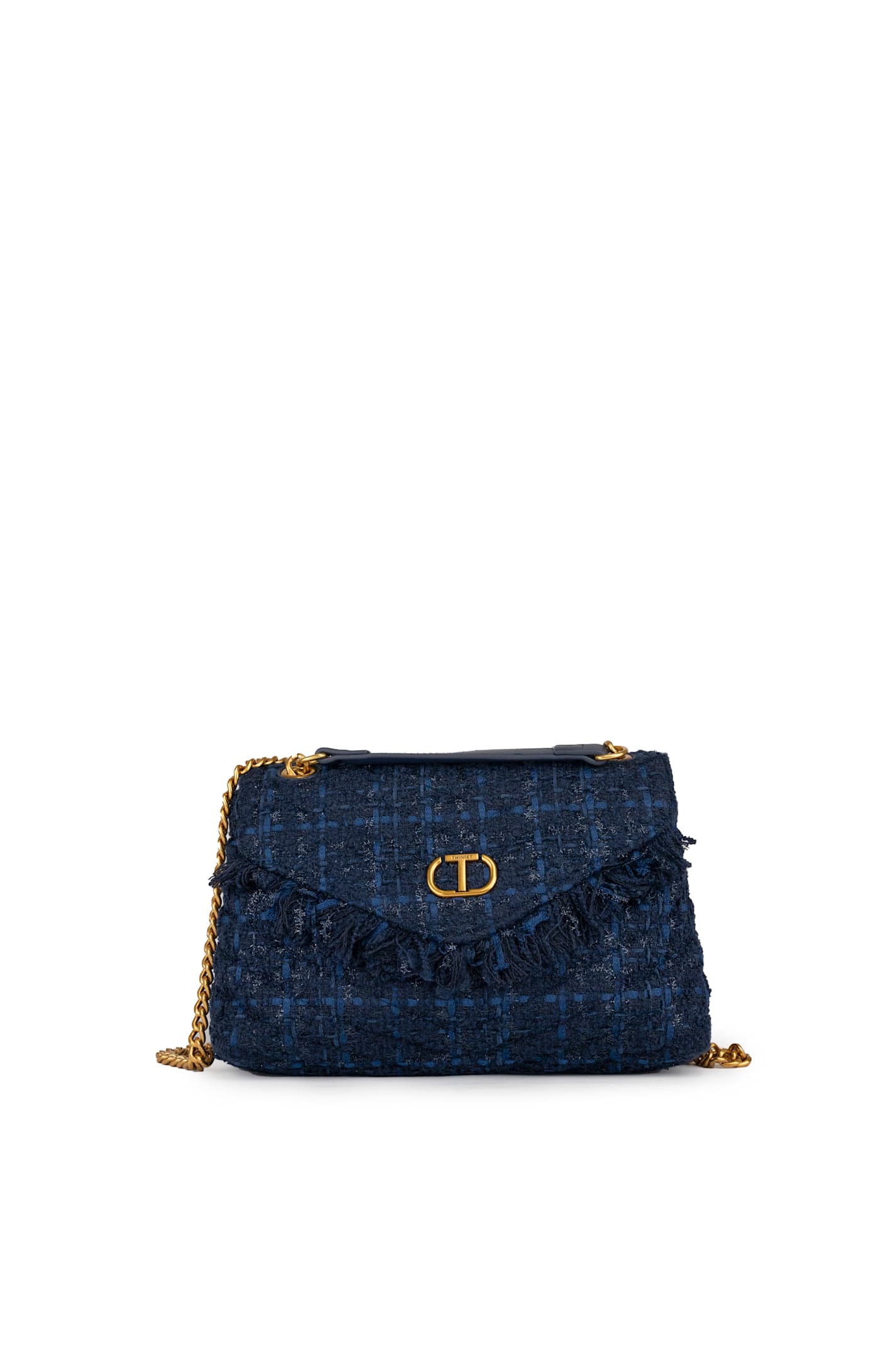 dreamy Bag In Denim Blue Melange Tweed