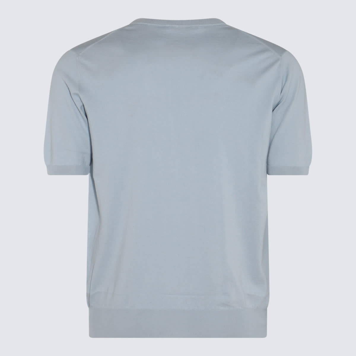 Shop Cruciani Light Blue Cotton T-shirt In Cielo
