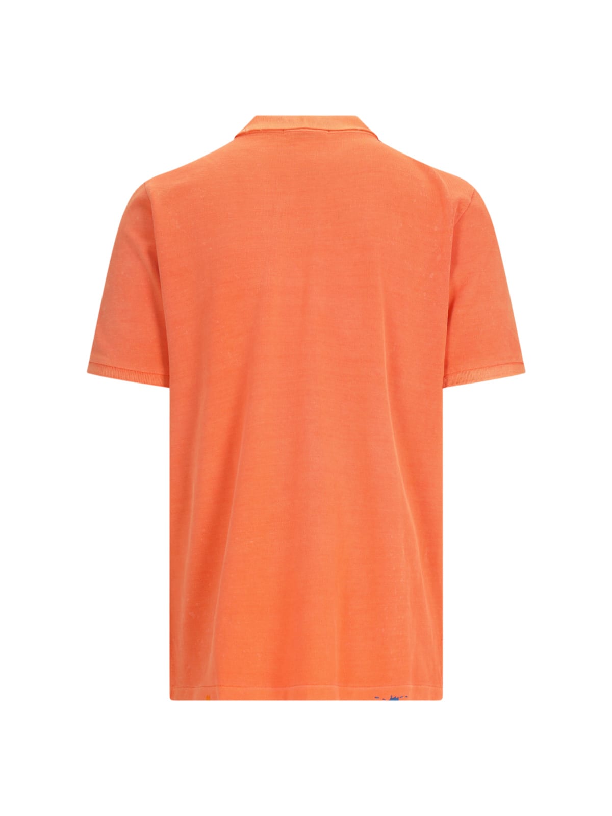 Shop Polo Ralph Lauren Logo Polo Shirt In Orange
