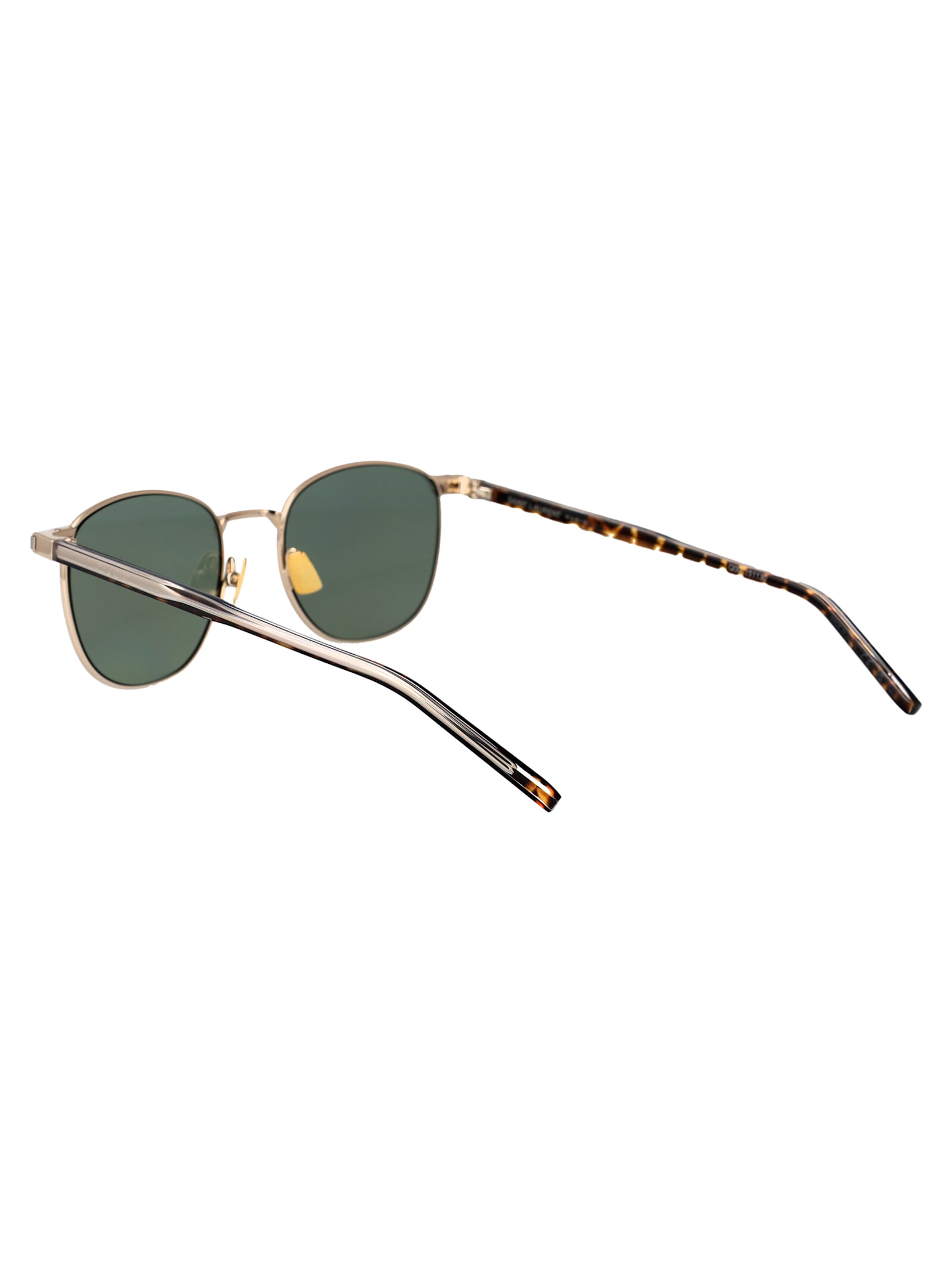 Saint Laurent Sl 747 Sunglasses In Gold