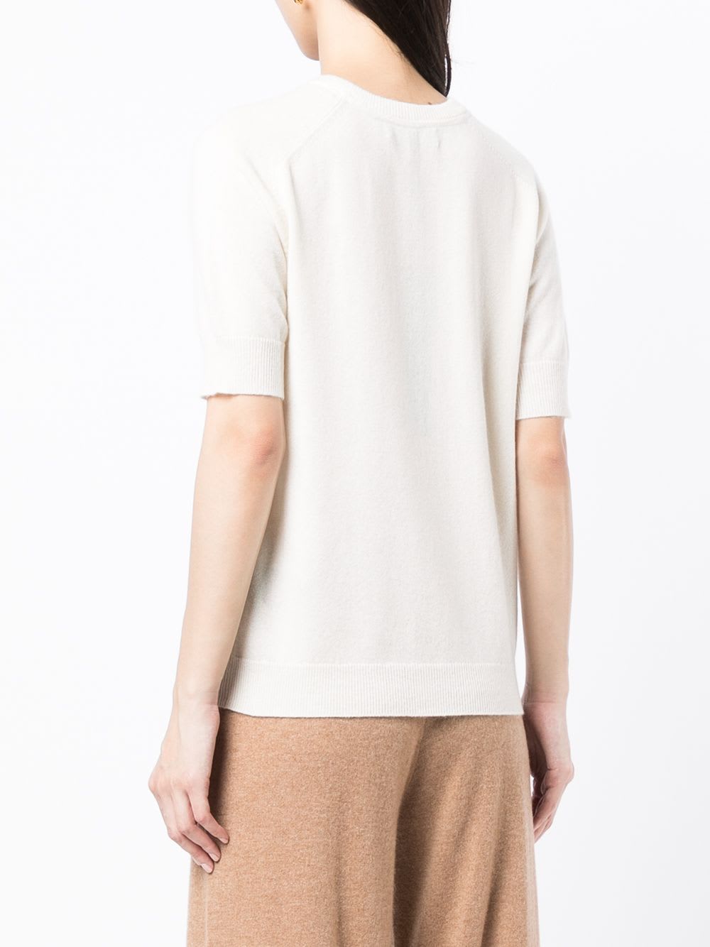 Lisa Yang 'ari' Cashmere T-shirt In White
