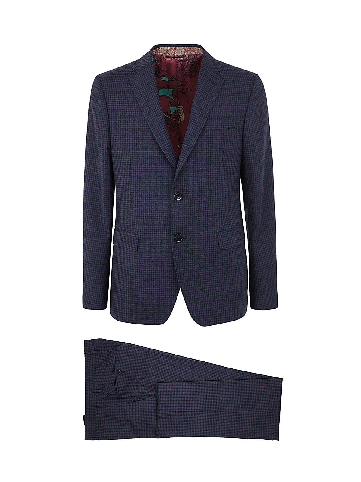 Etro Semitraditional Slim Trouser Suit