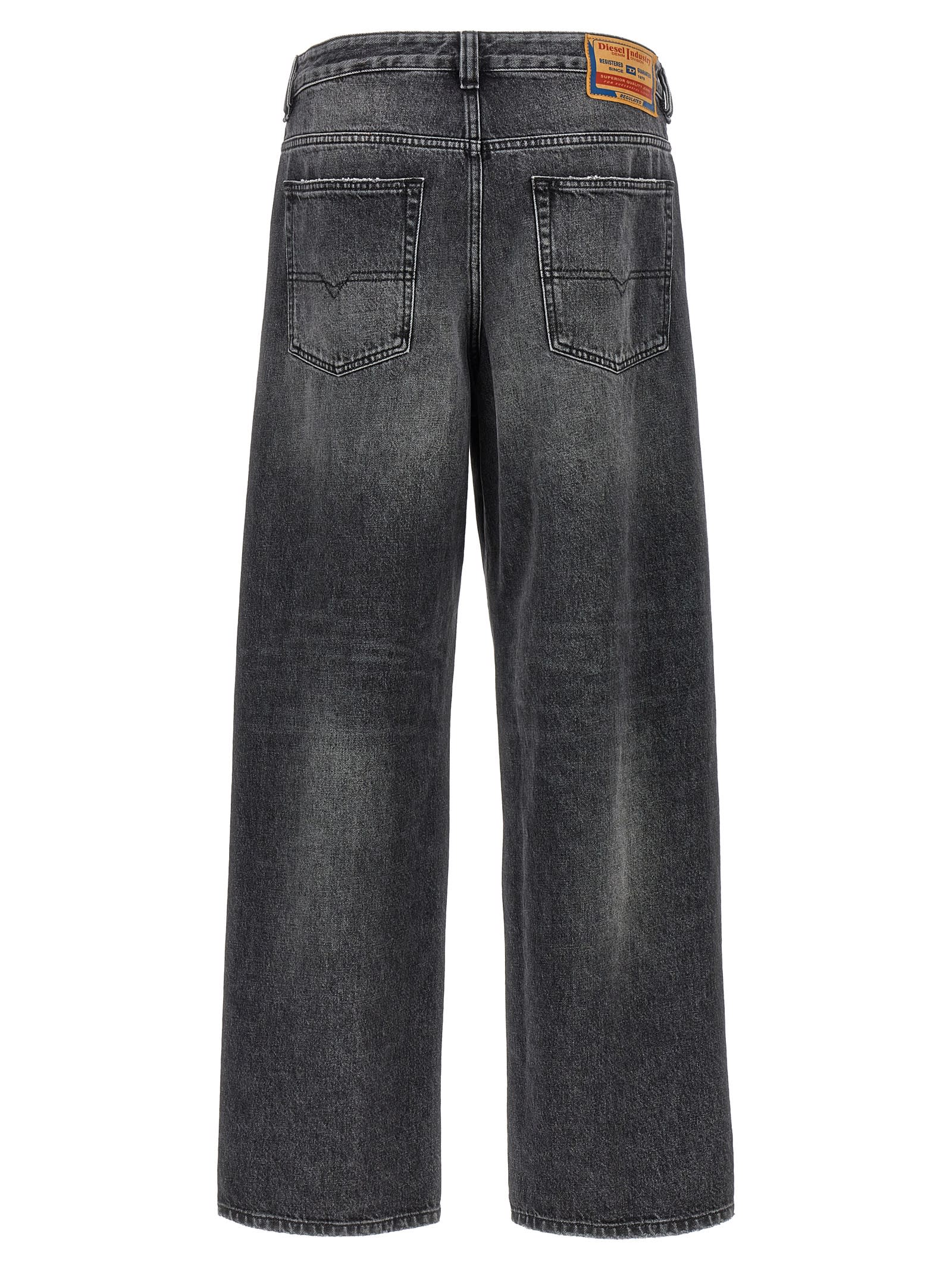 Shop Diesel 2001 D-macro Jeans In Gray