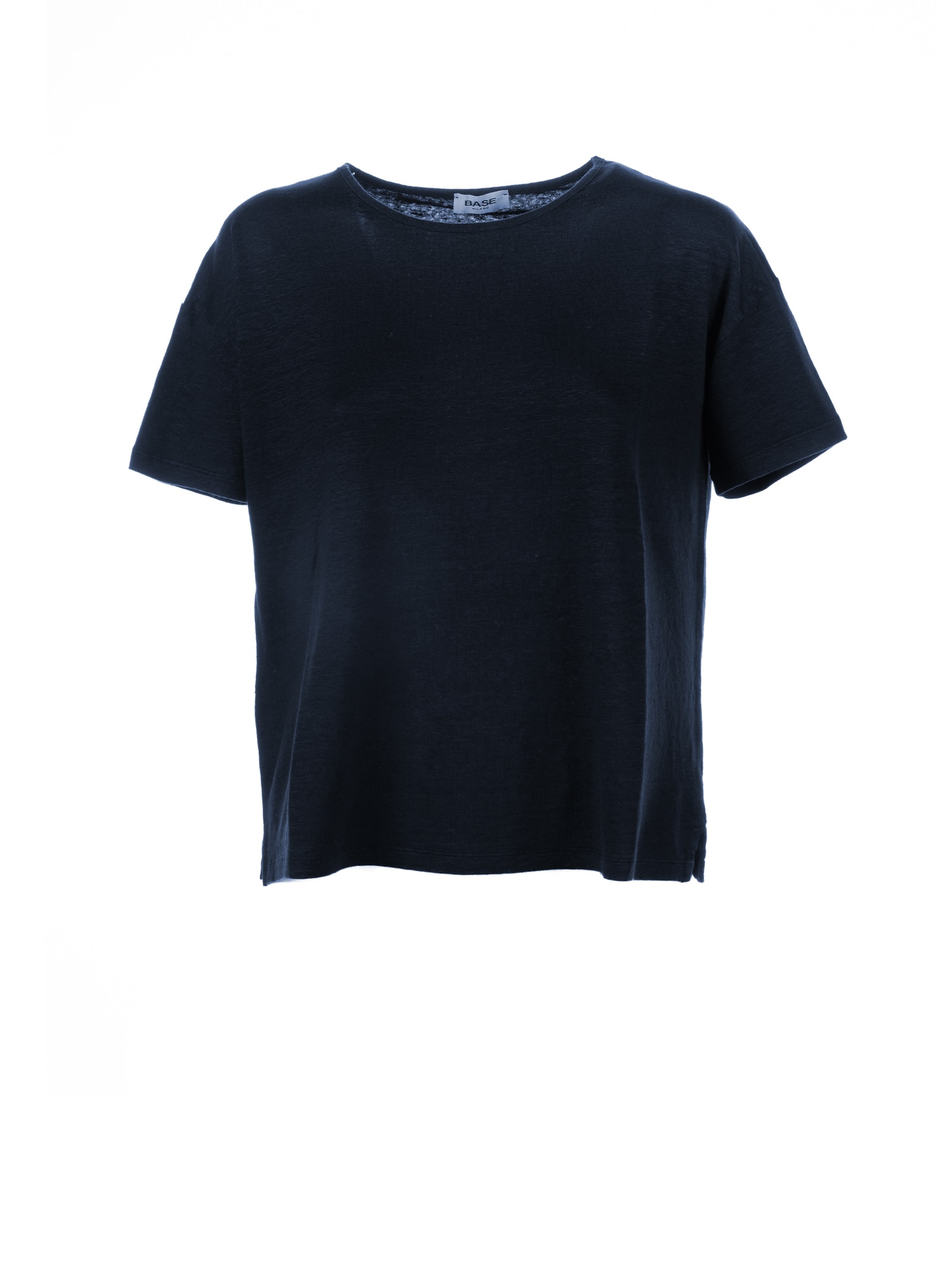 Shop Base Navy Blue T-shirt