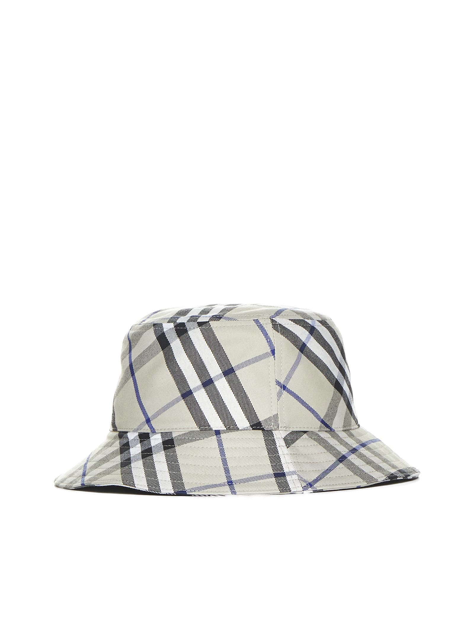 Shop Burberry Hat In Lichen