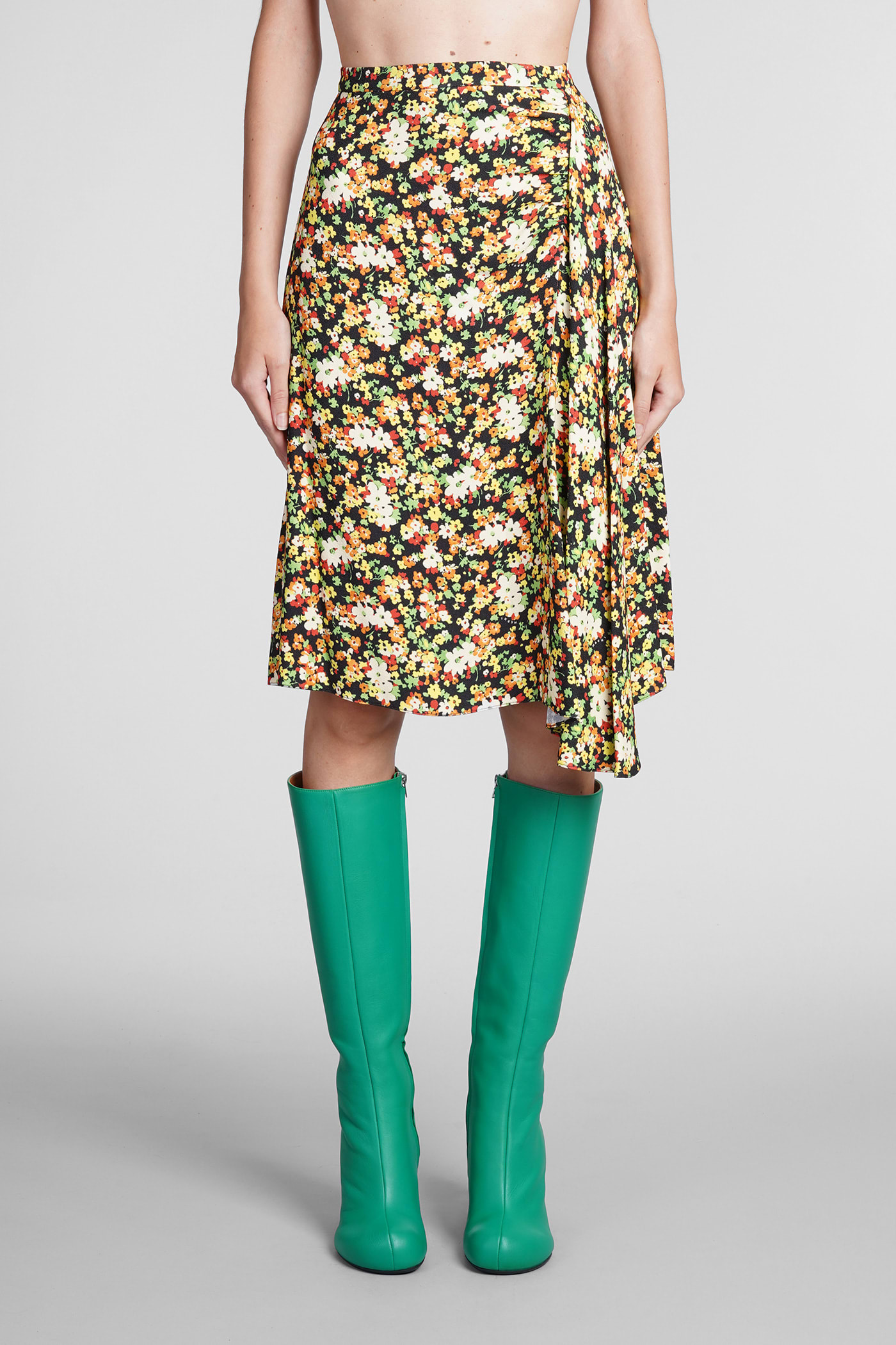 Marni Skirt In Multicolor Viscose